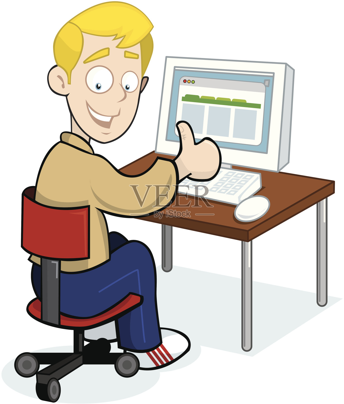 快乐的计算设计元素图片