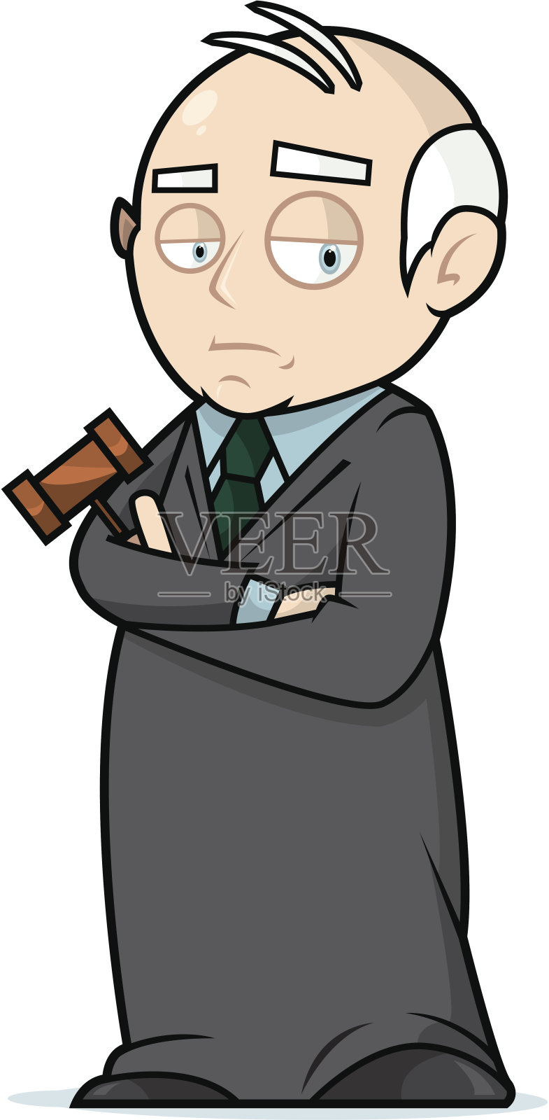 法官杰里设计元素图片