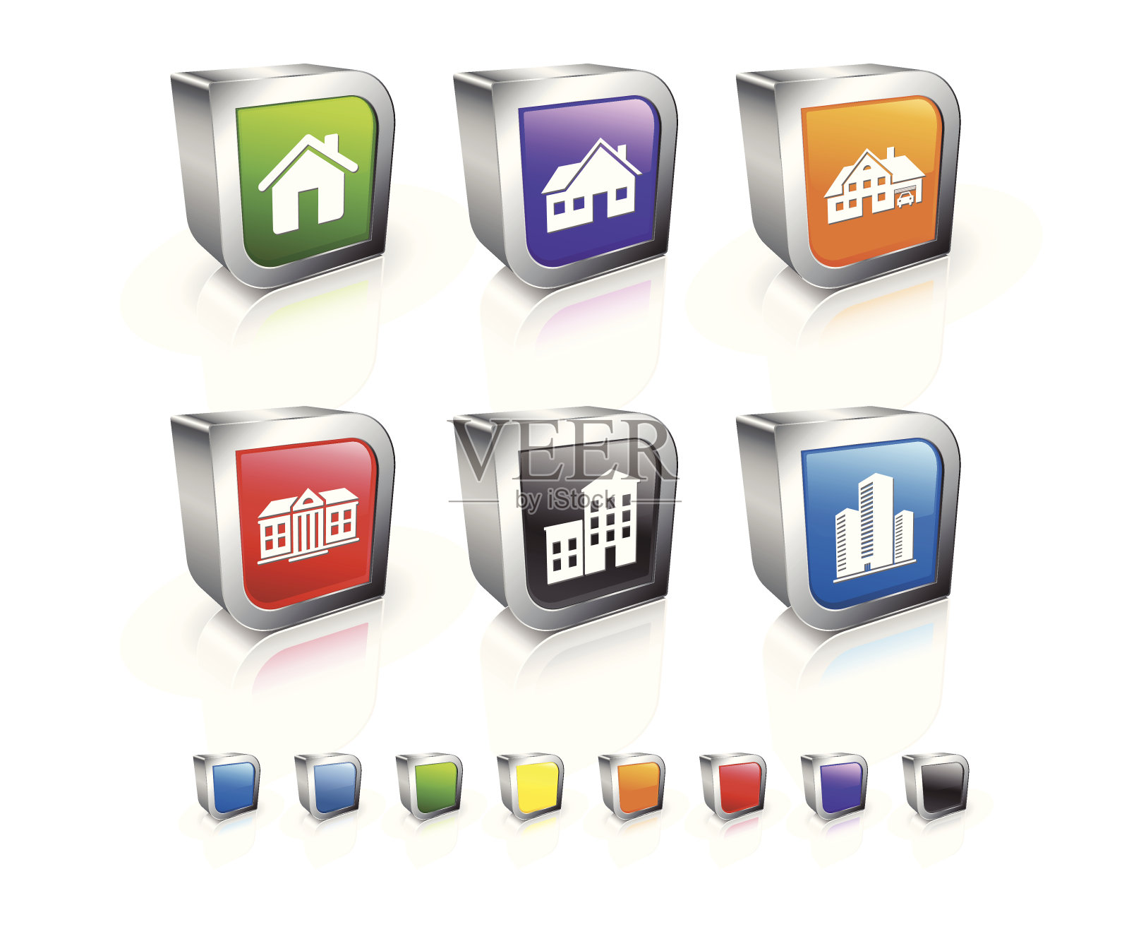 不动产选项图标设置图标素材