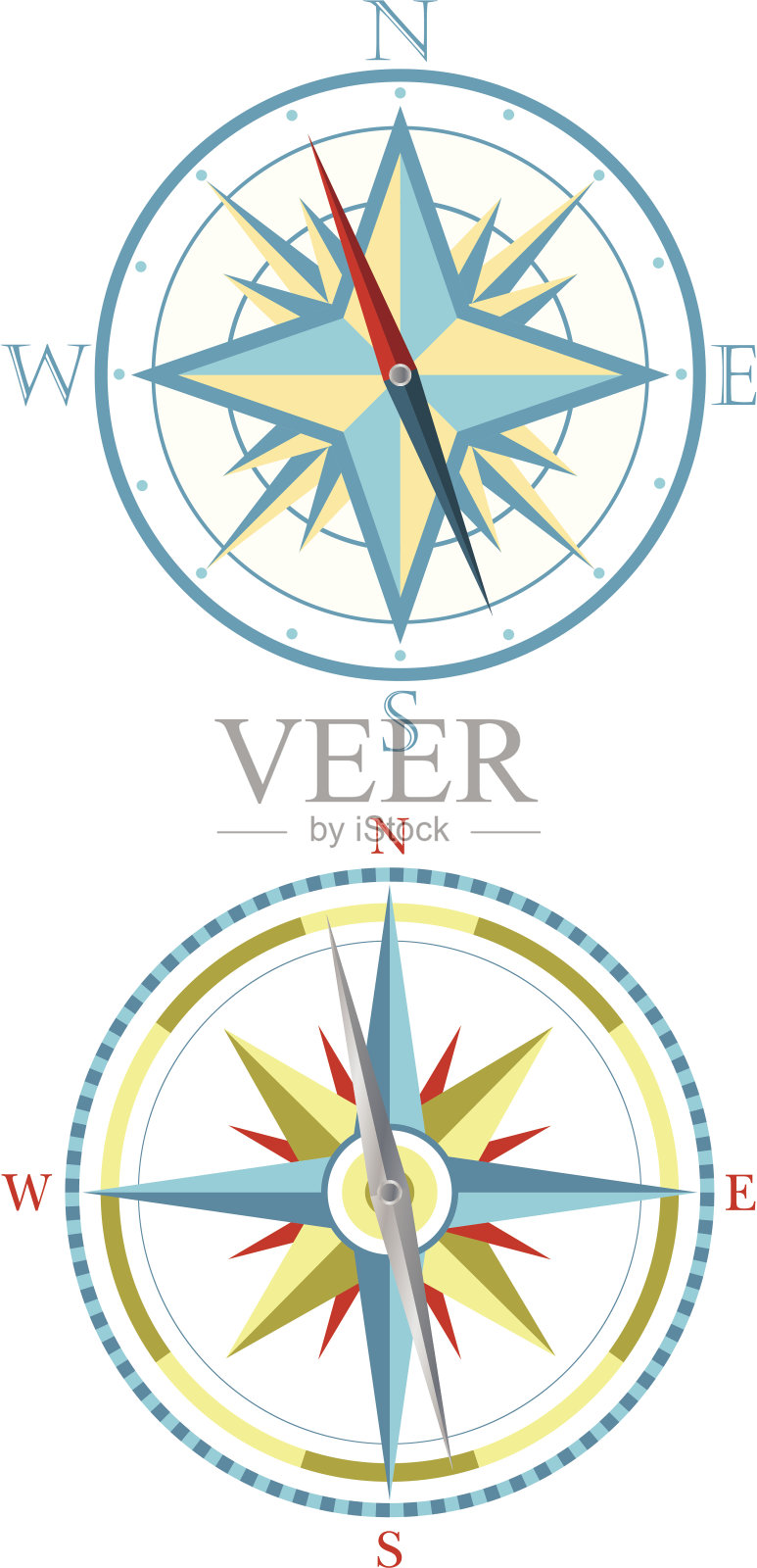 指南针设计元素图片