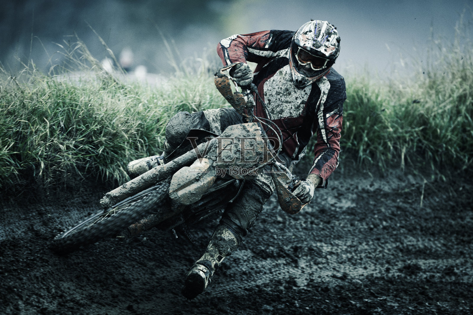 越野赛车手照片摄影图片