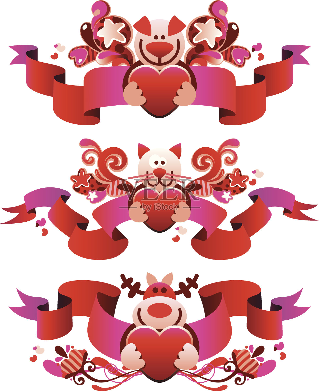 对称的元素设计模板素材