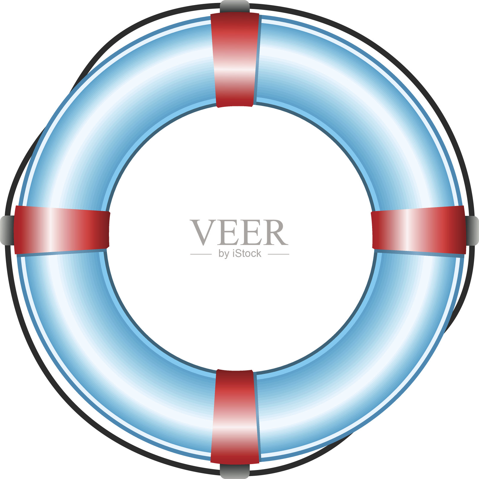 救生圈插画图片素材