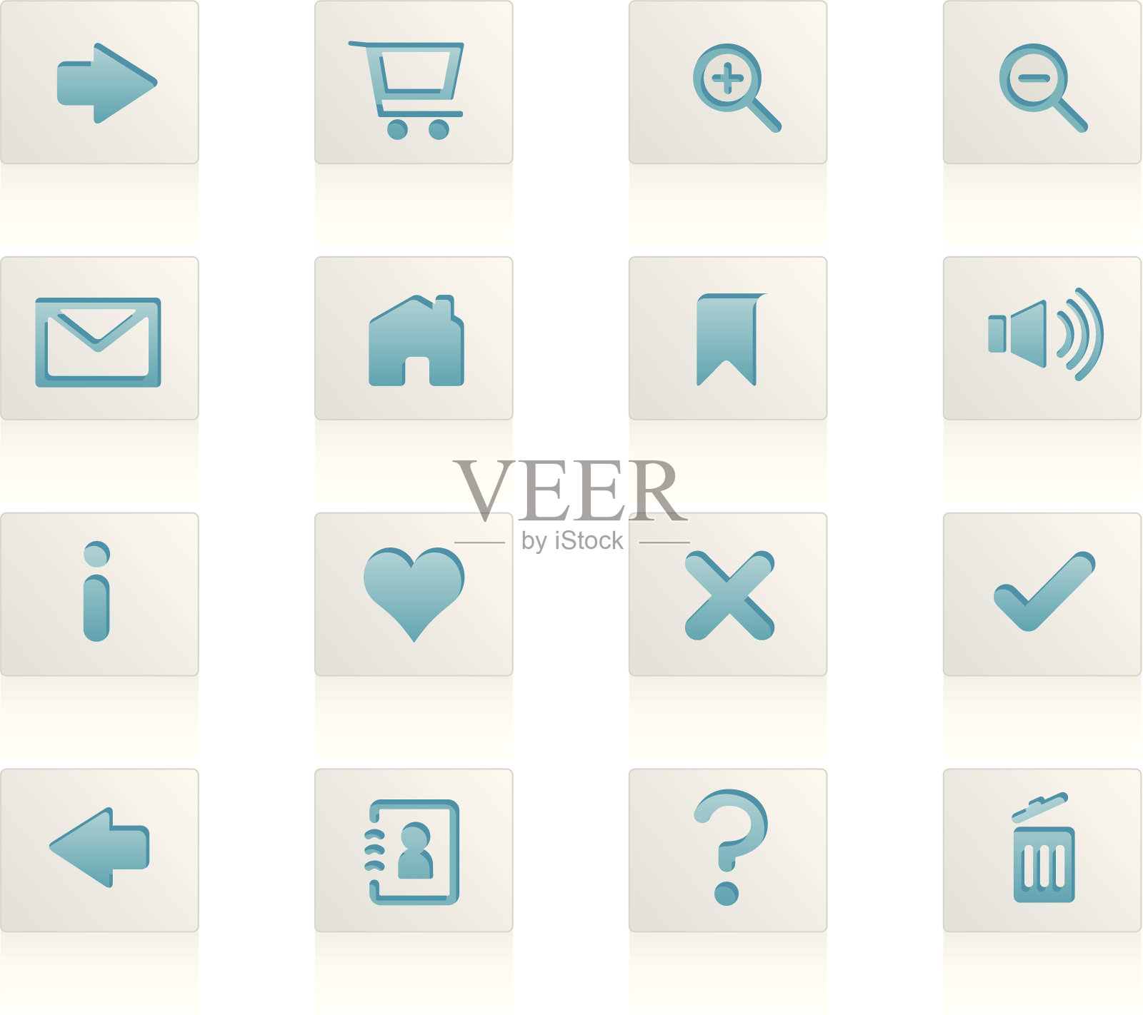 网页/互联网图标，剪切图标素材