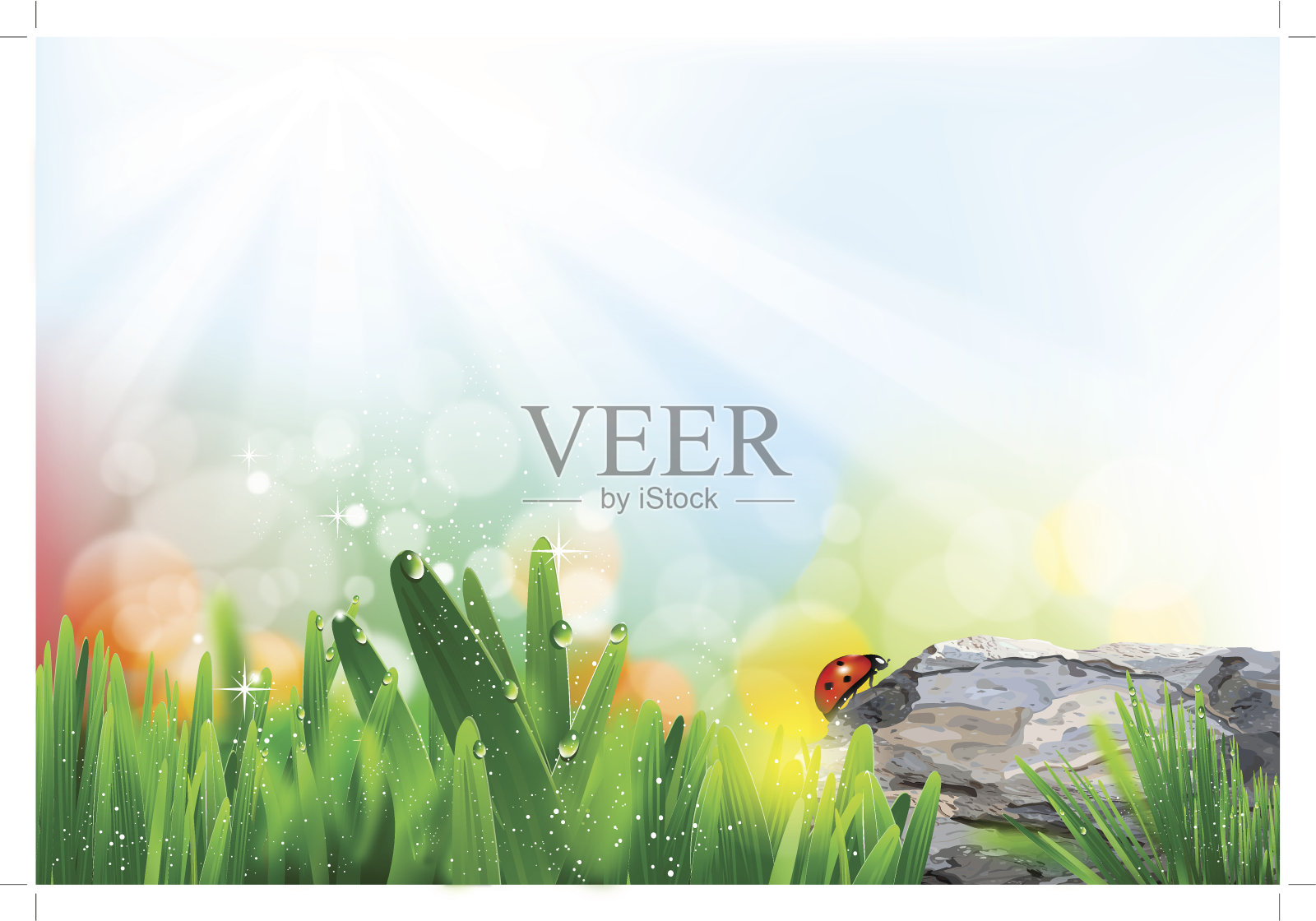 春天插画图片素材