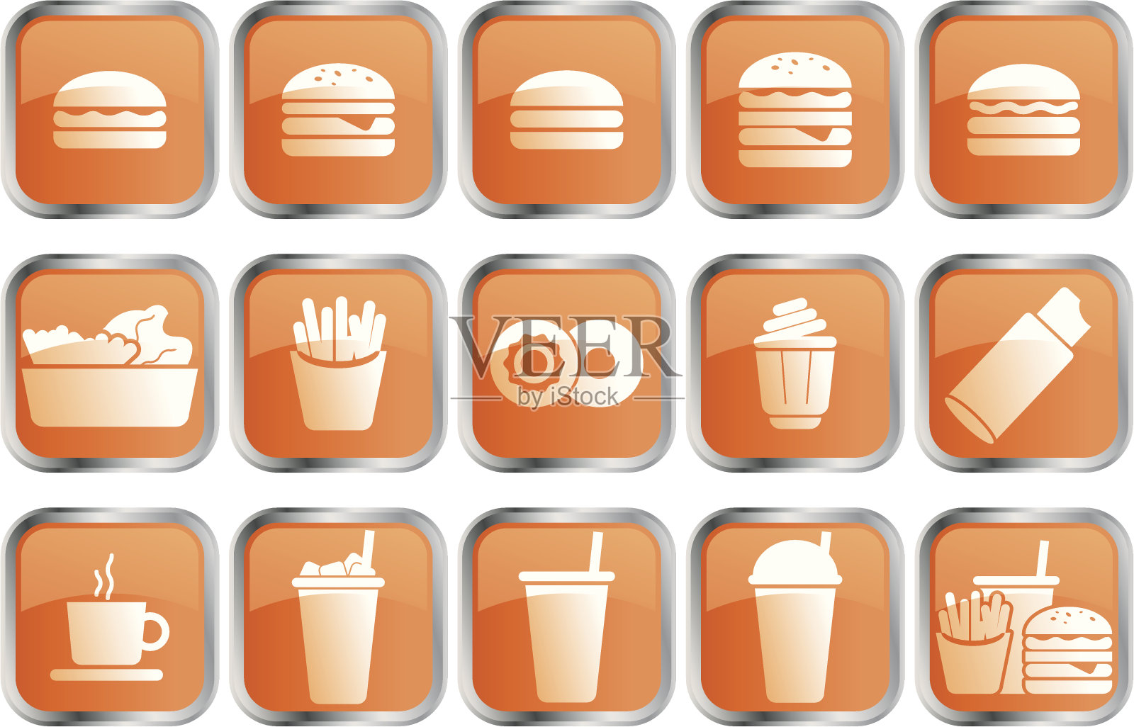 快餐的图标图标素材