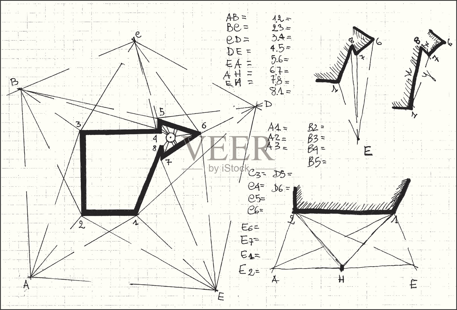 建筑救援插画图片素材