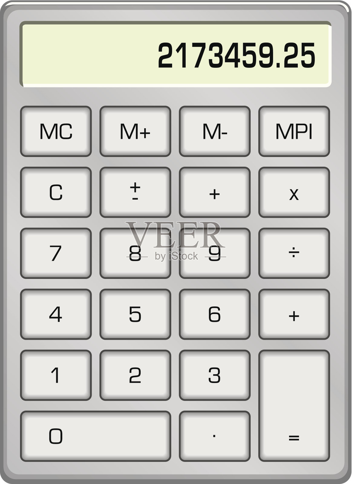 向量的计算器插画图片素材