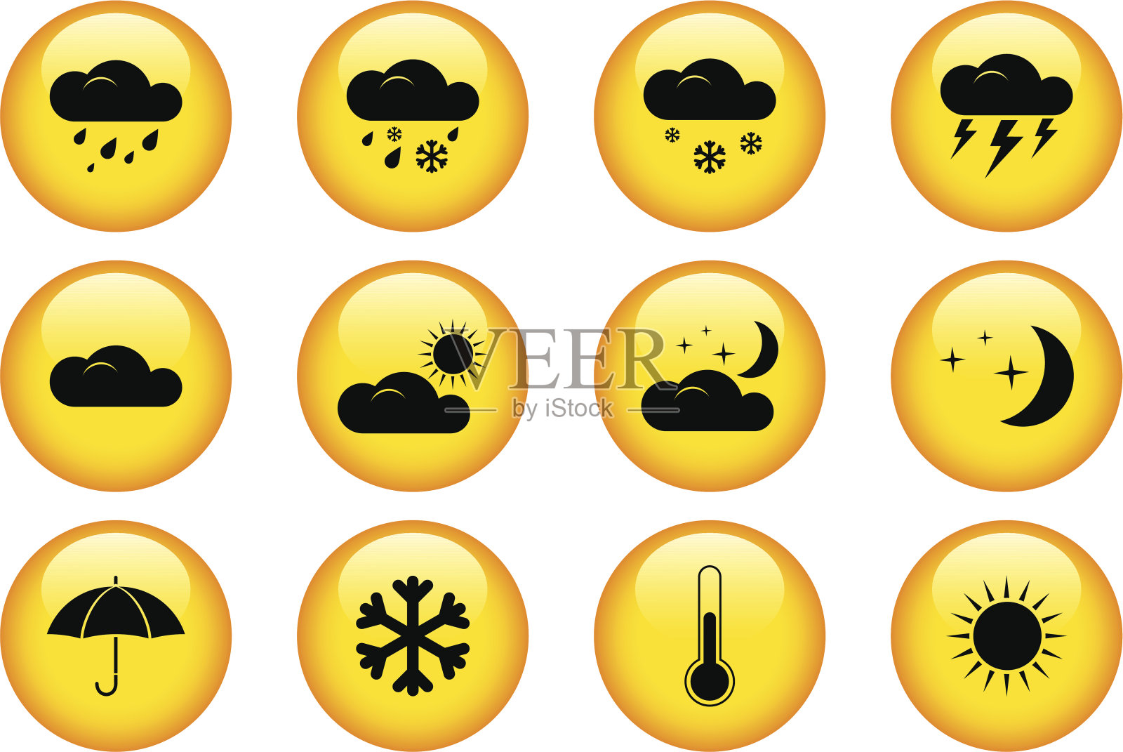 天气图标图标素材