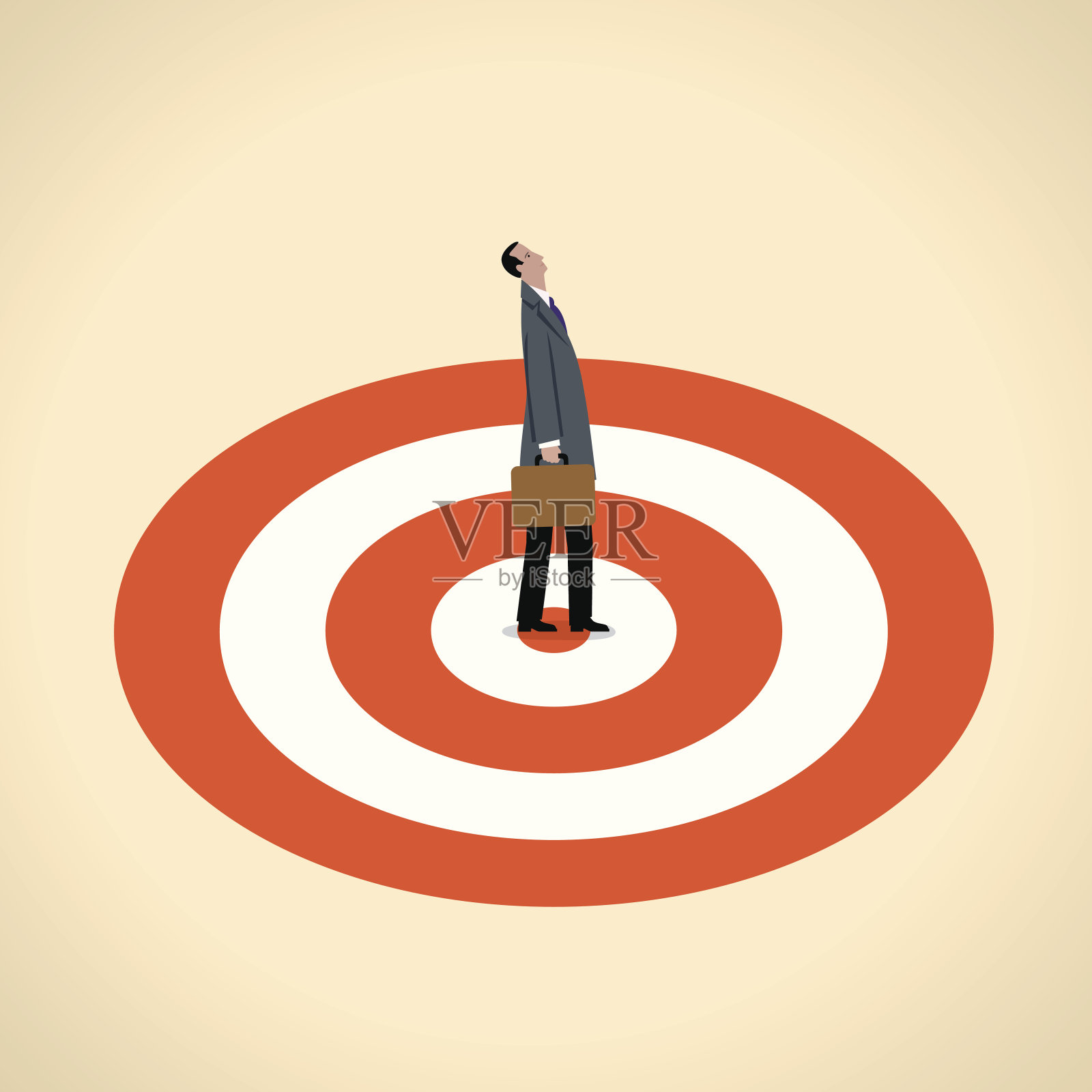 头猎杀插画图片素材