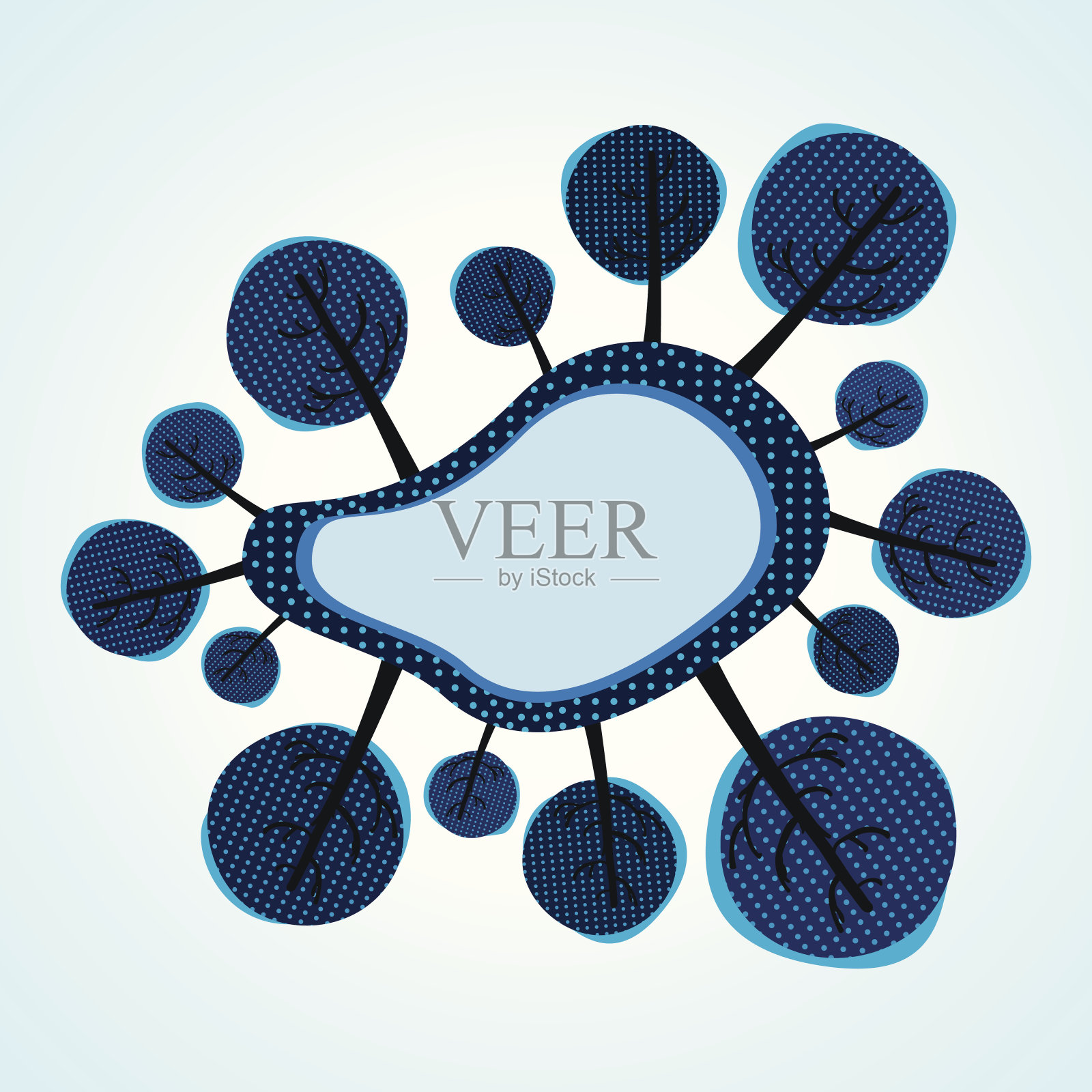 抽象的背景插画图片素材