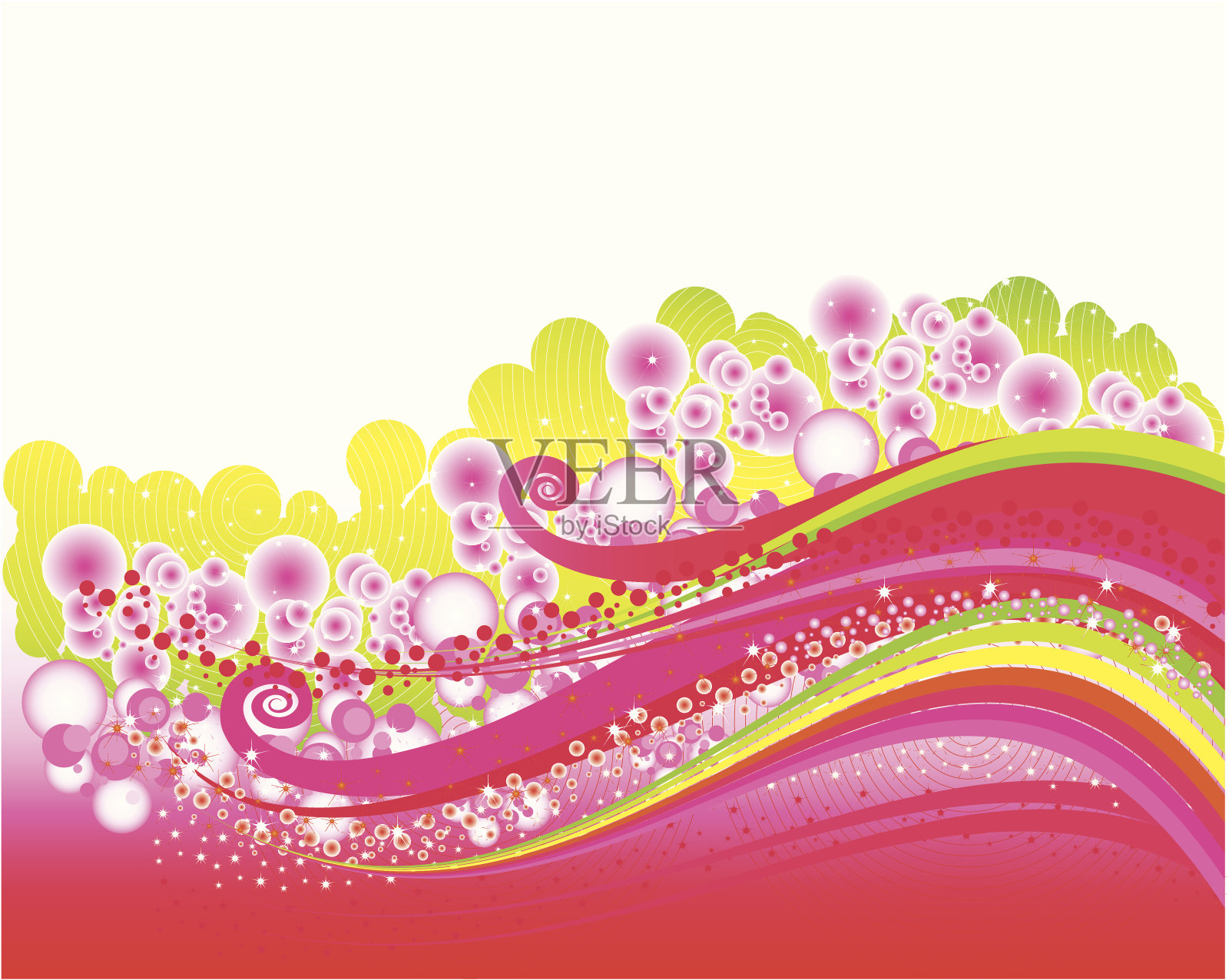 抽象的背景插画图片素材