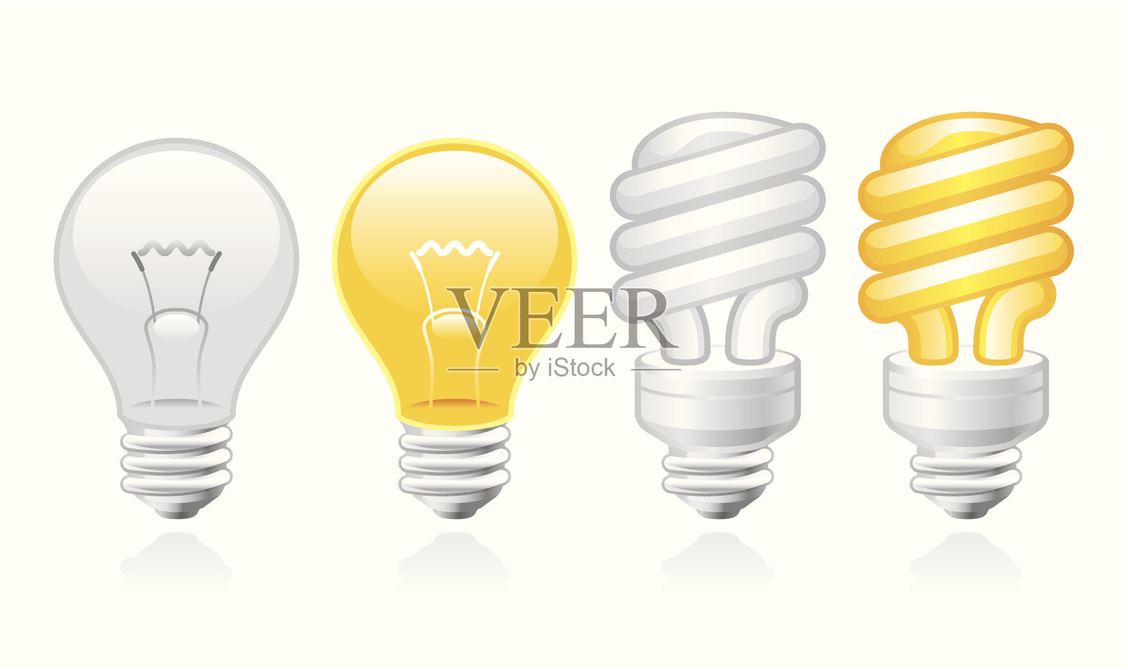 灯泡图标设计元素图片