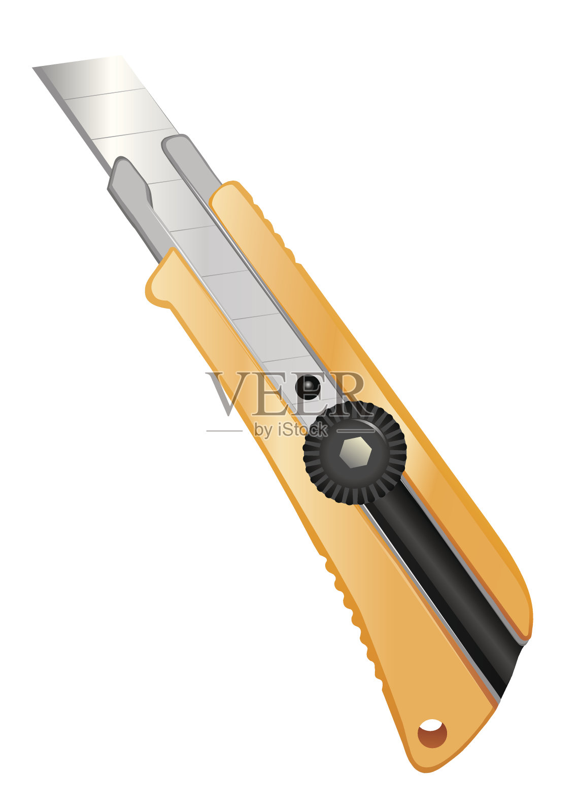 工具刀插画图片素材