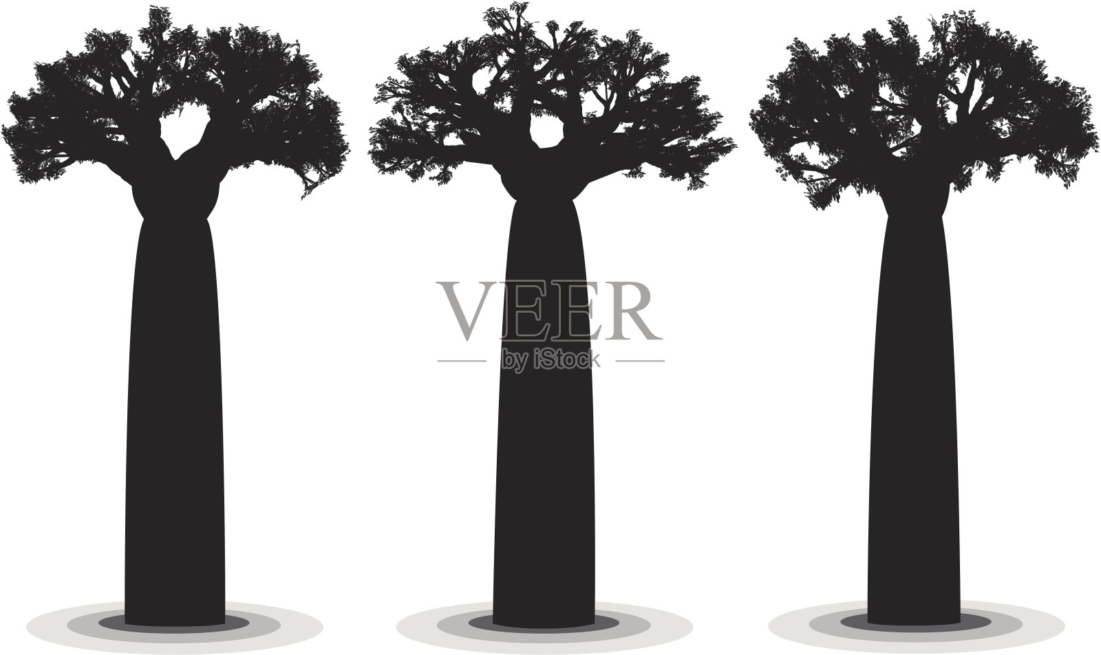 巨型猴面包插画图片素材