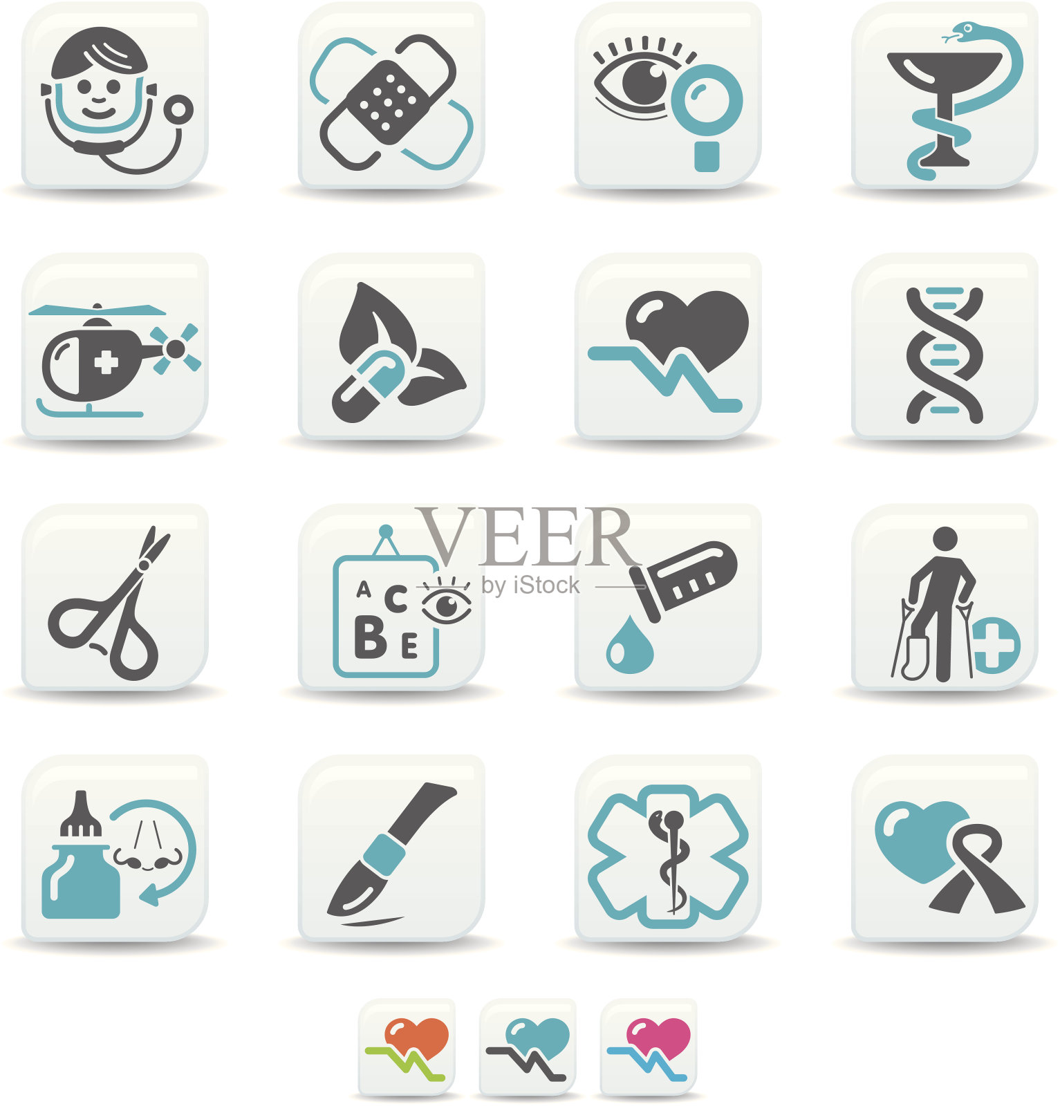 医疗图标| simicoso集合图标素材