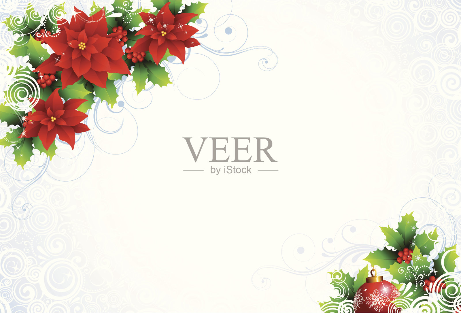 圣诞节的背景设计模板素材