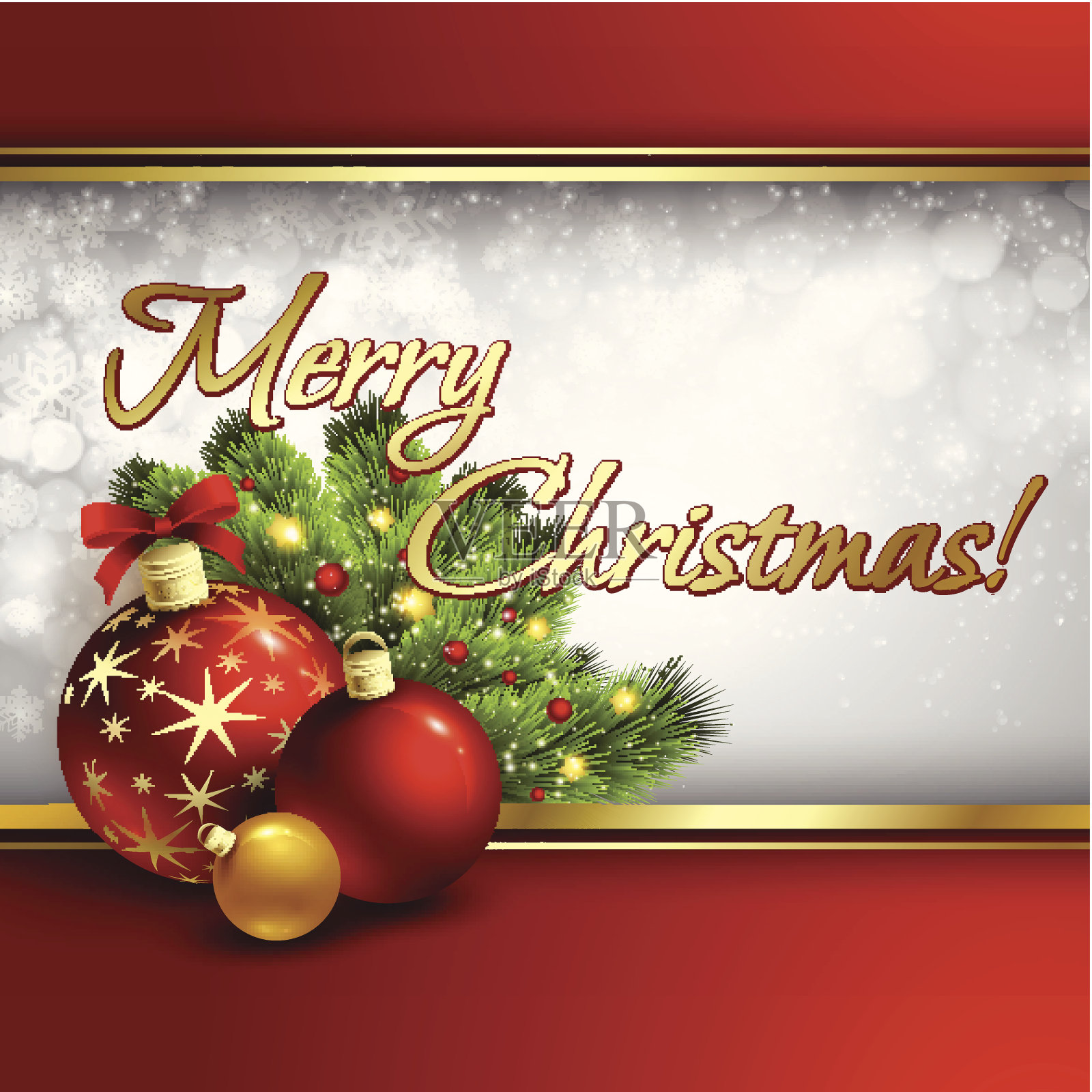 圣诞节的背景设计模板素材