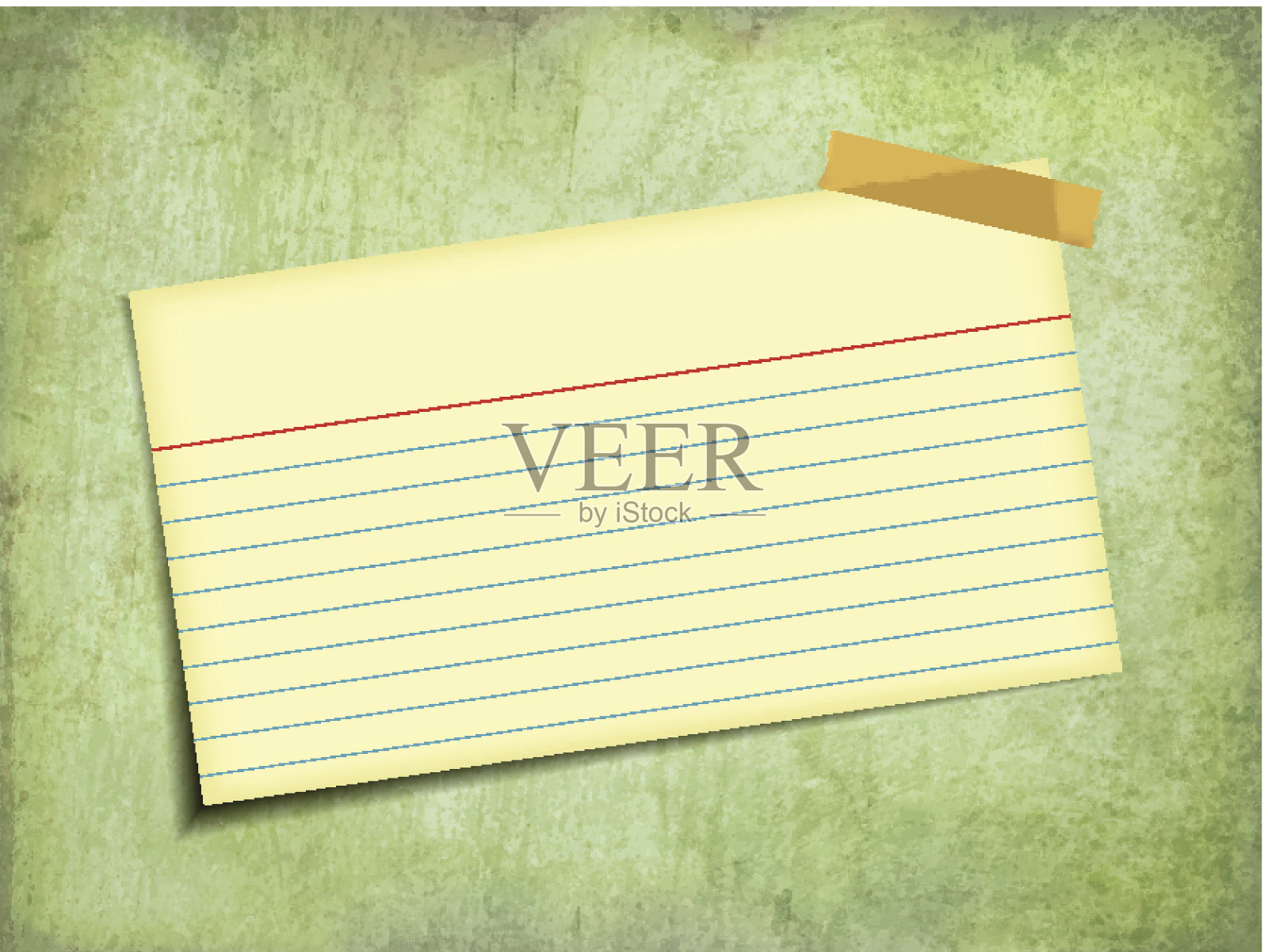 矢量-纸在一个肮脏的背景插画图片素材