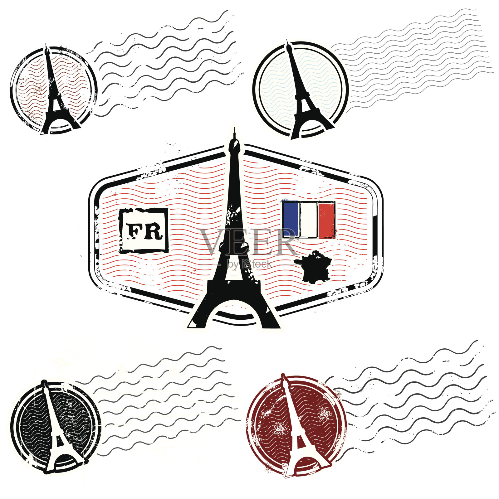 阿胡古格·帕里插画图片素材