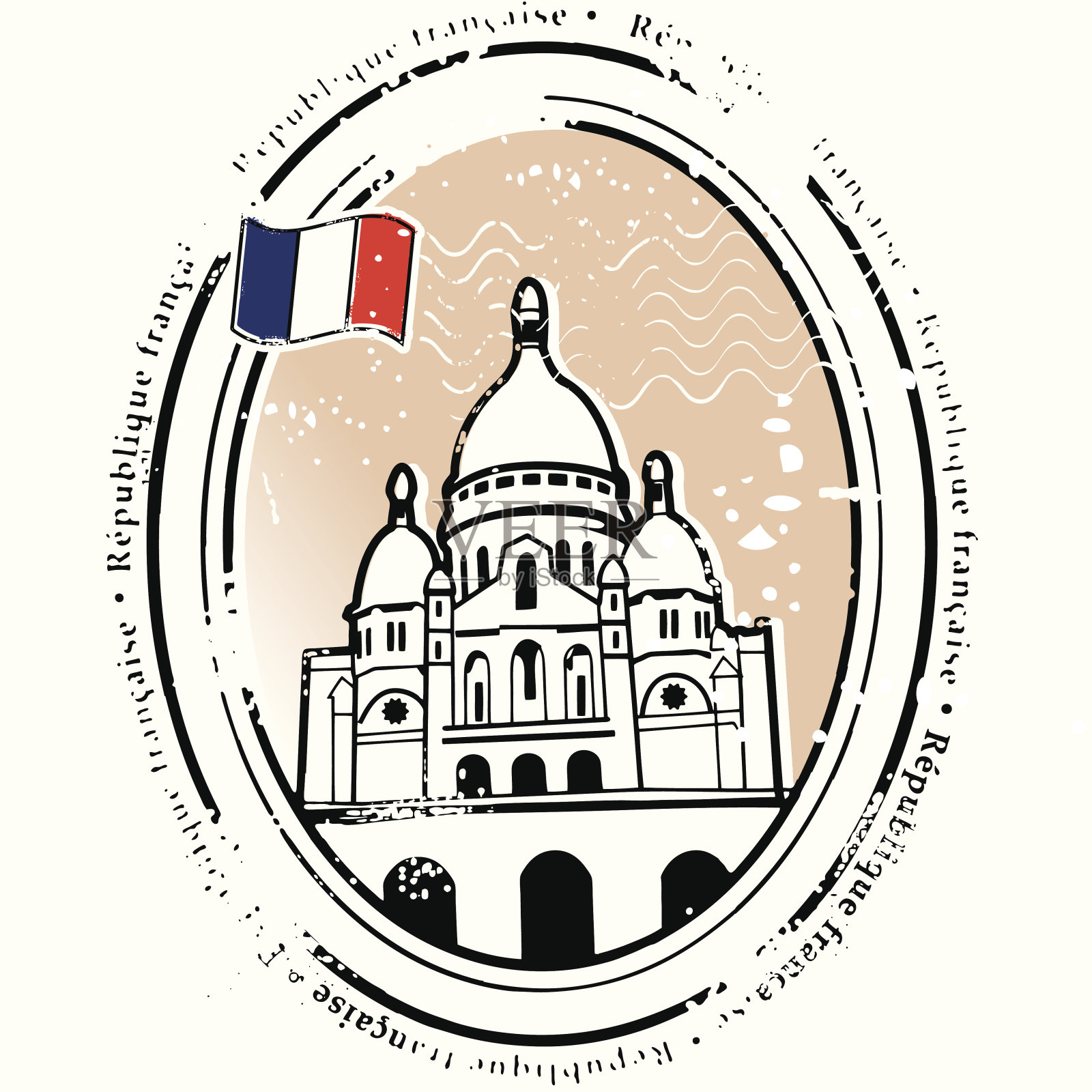 共和国插画图片素材