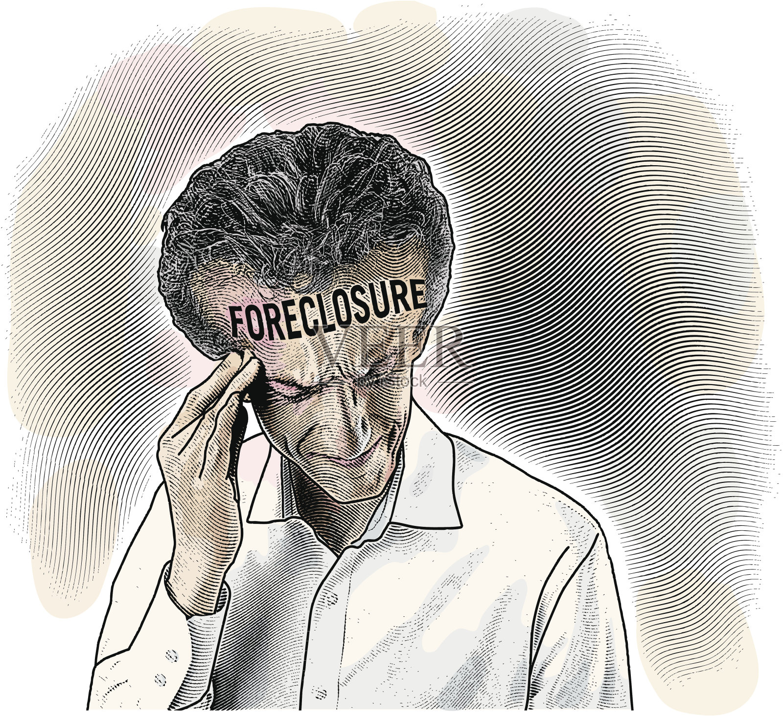 止赎头痛设计元素图片