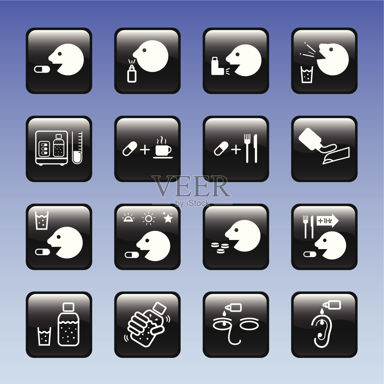 药物的图标图标素材