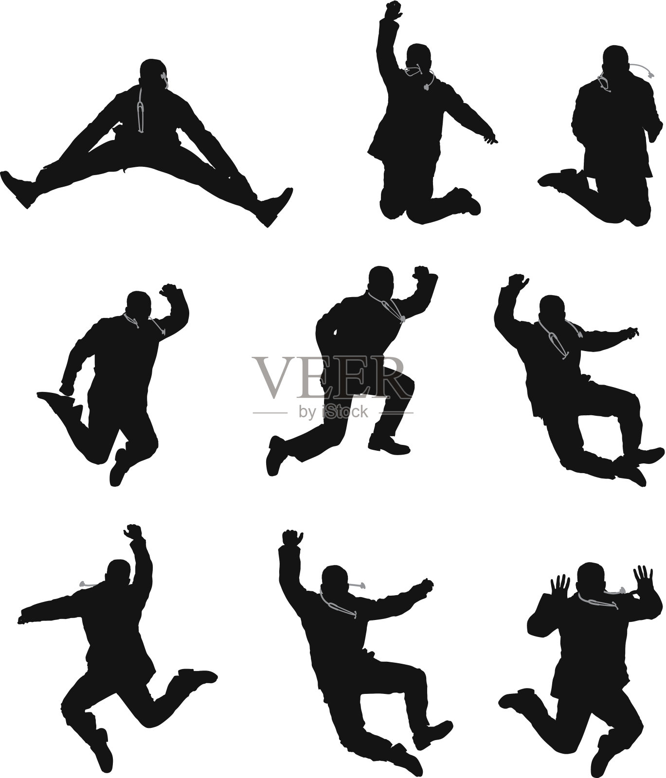 多张医生的照片插画图片素材