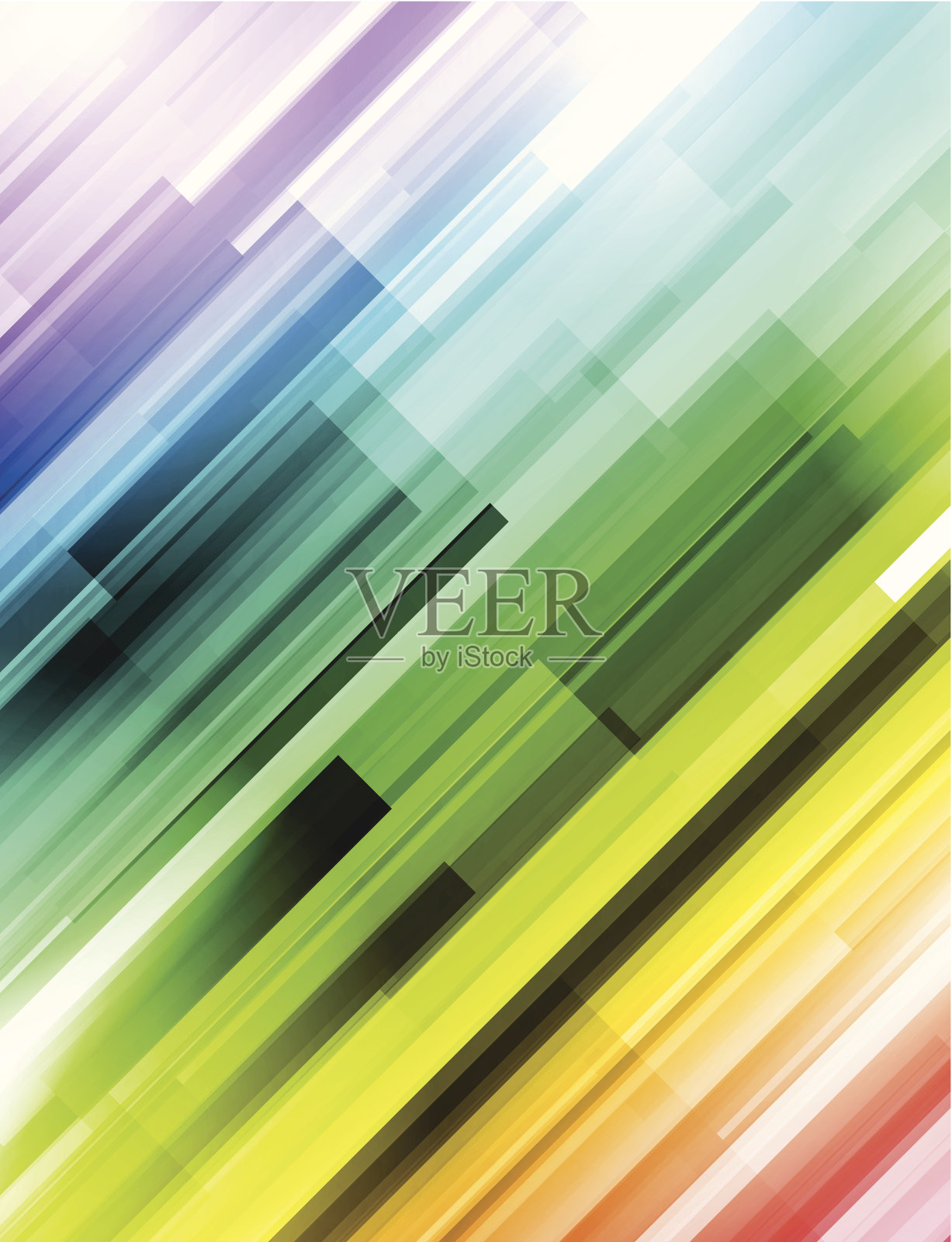 抽象的线条插画图片素材