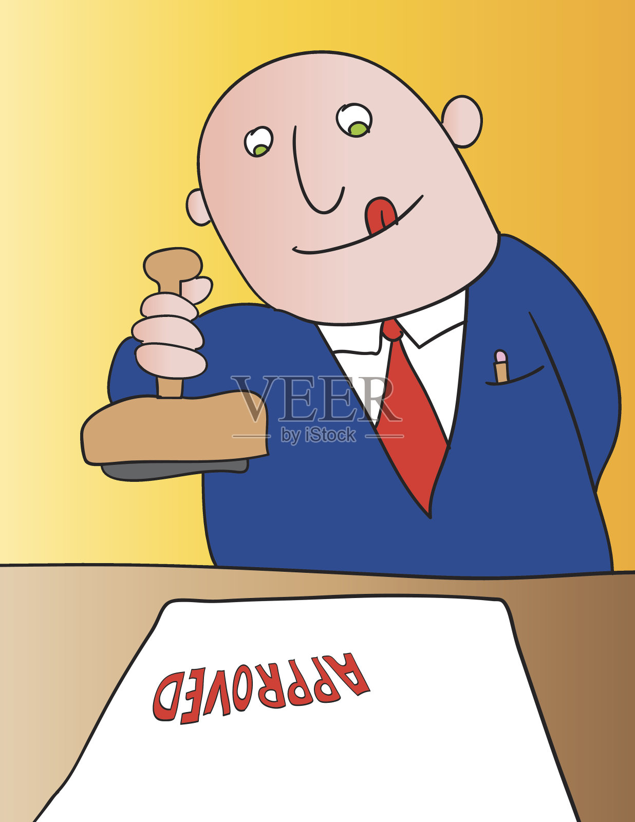 已批准插画图片素材