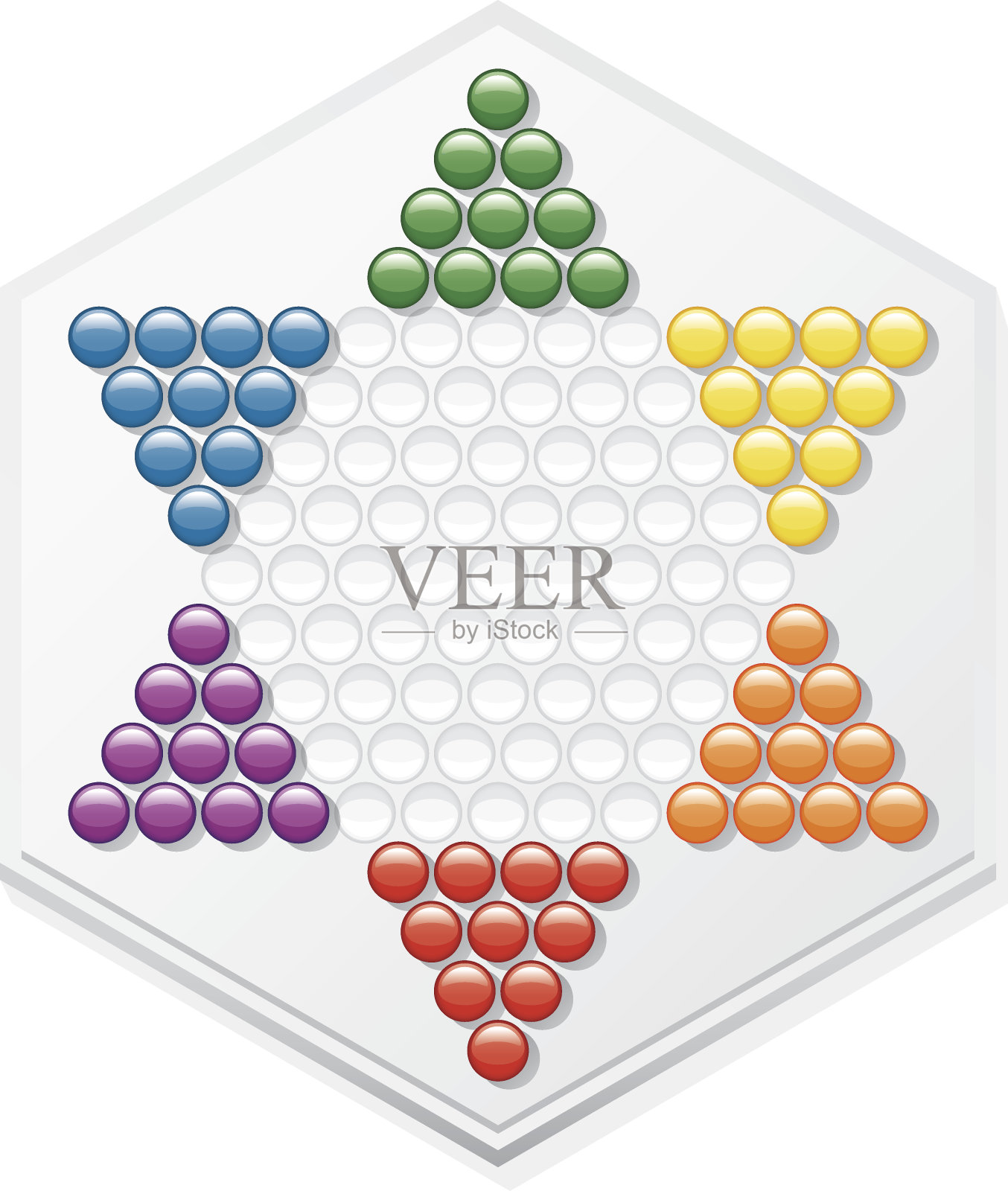 中国的棋盘插画图片素材