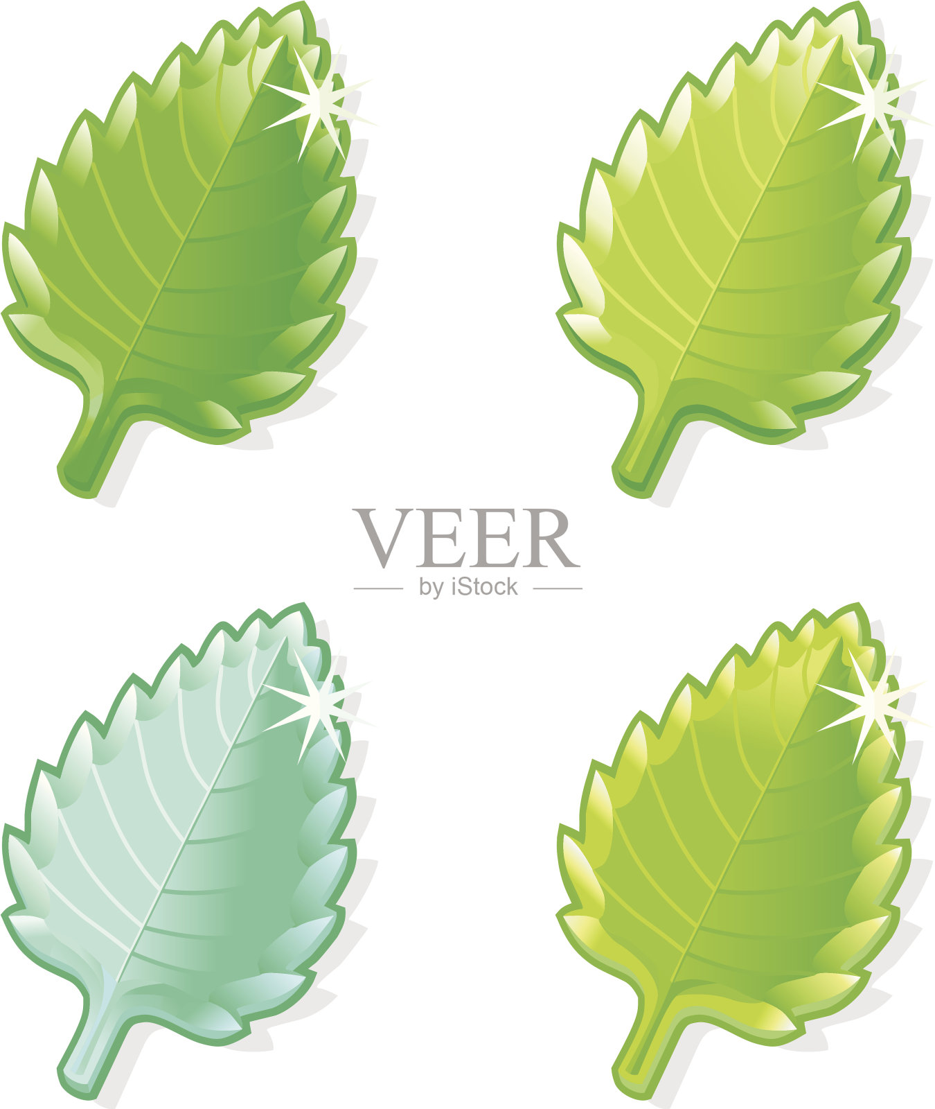 薄荷糖。插画图片素材