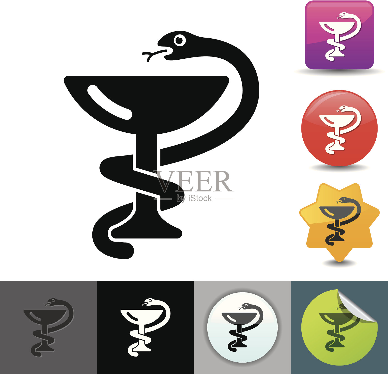 药店图标|征集系列图标素材