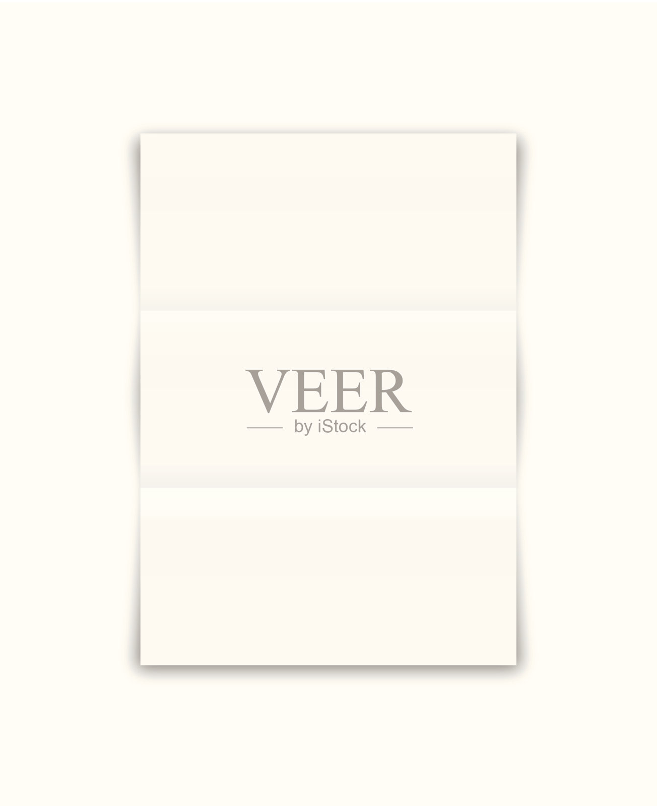 折叠的白纸设计元素图片