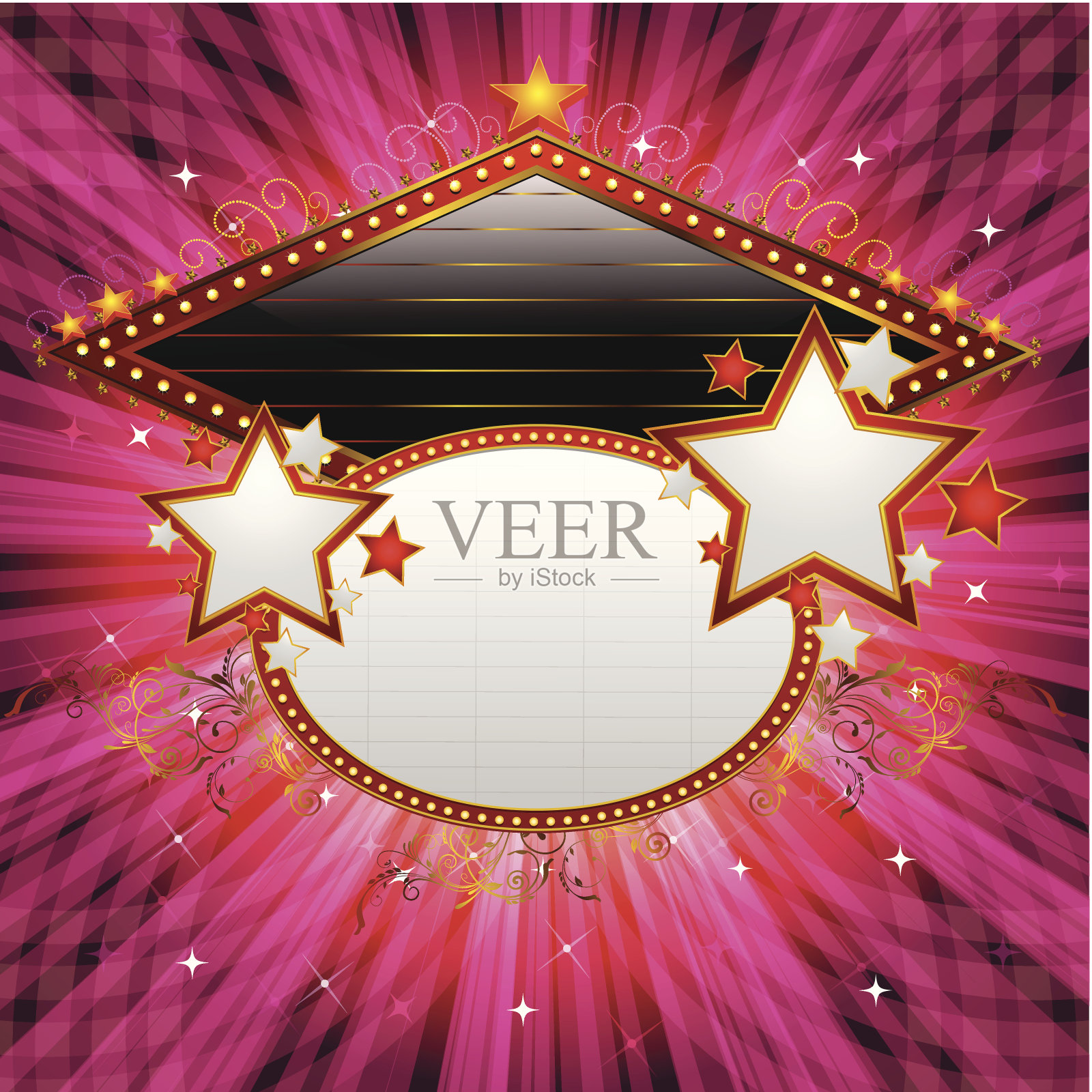 选框横幅插画图片素材