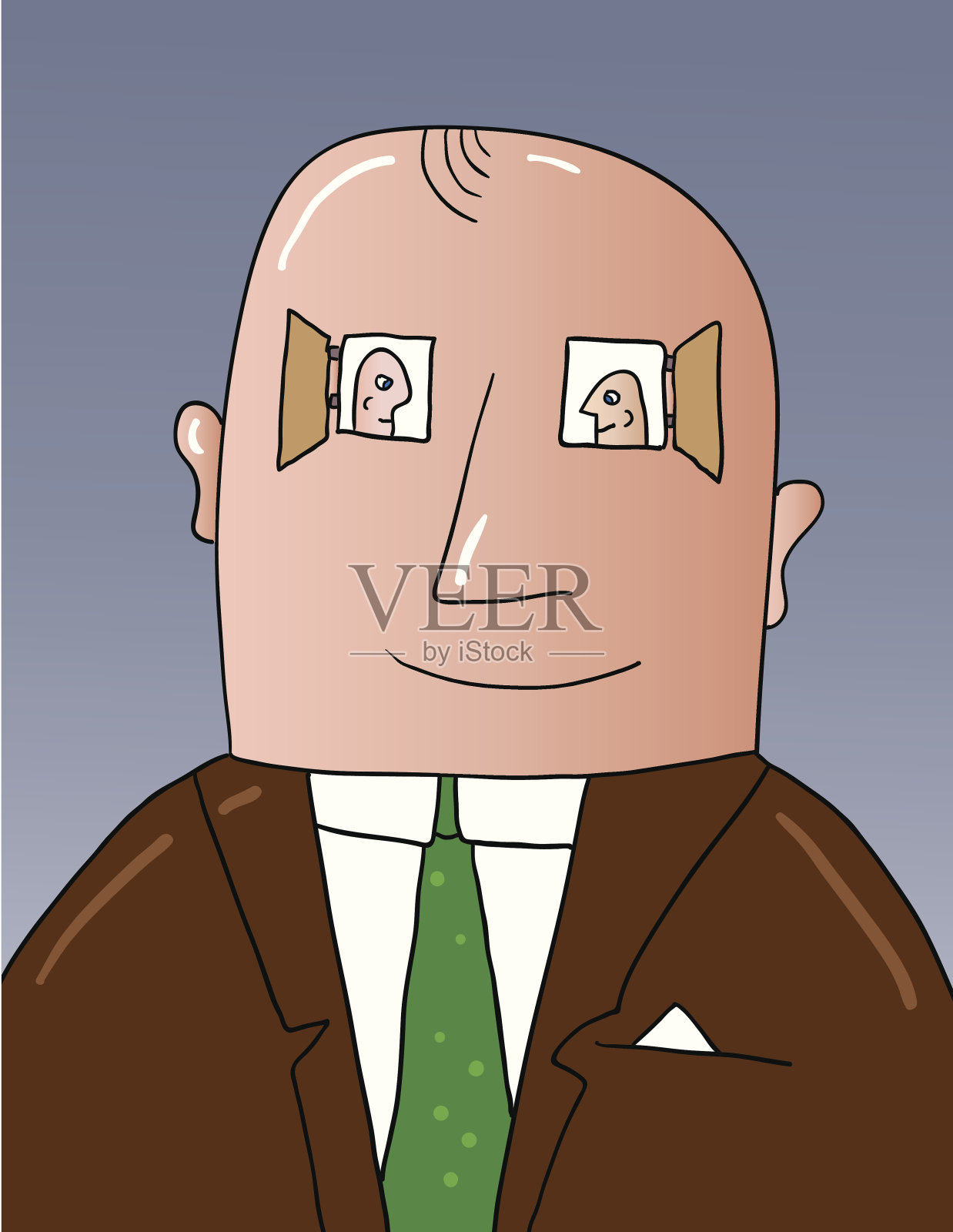 先知插画图片素材