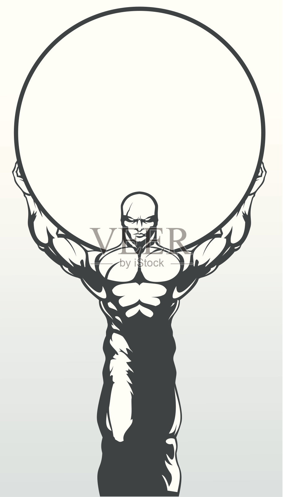 阿特拉斯插画图片素材