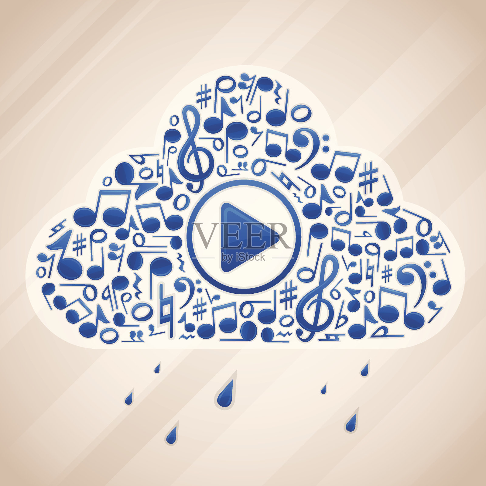 云音乐插画图片素材