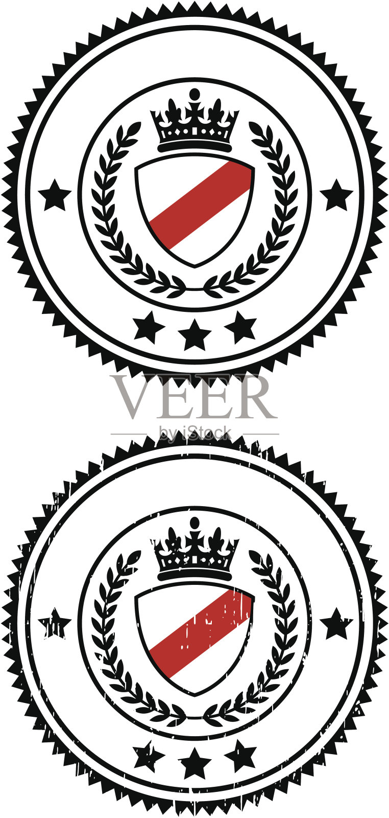 大学的盾牌设计元素图片