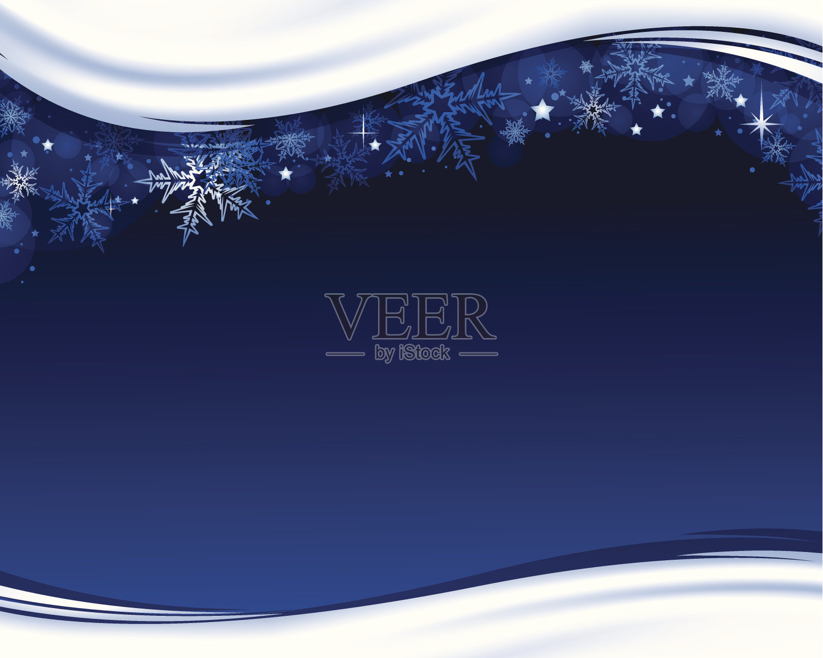 冬天的框架插画图片素材