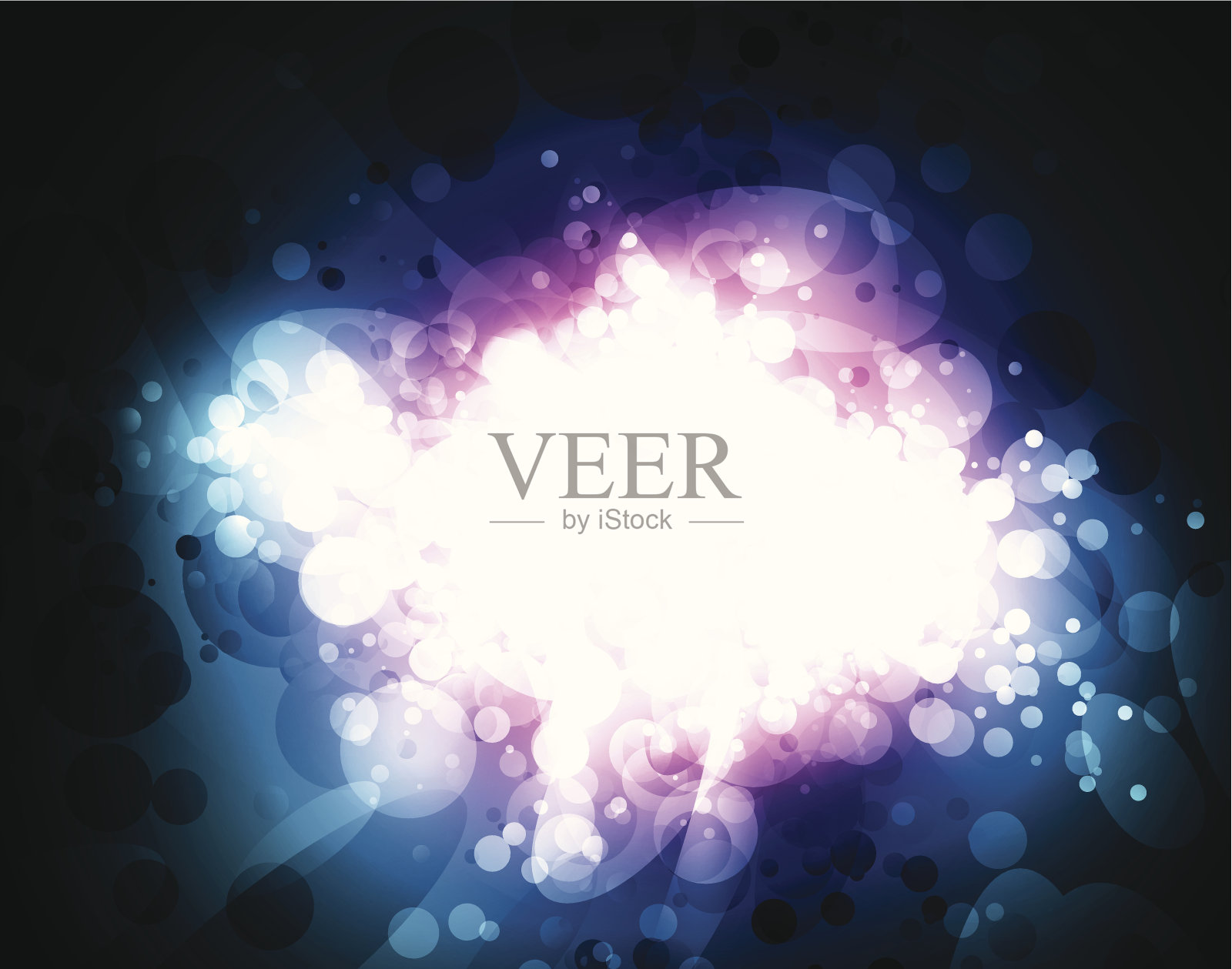 抽象的圈子插画图片素材