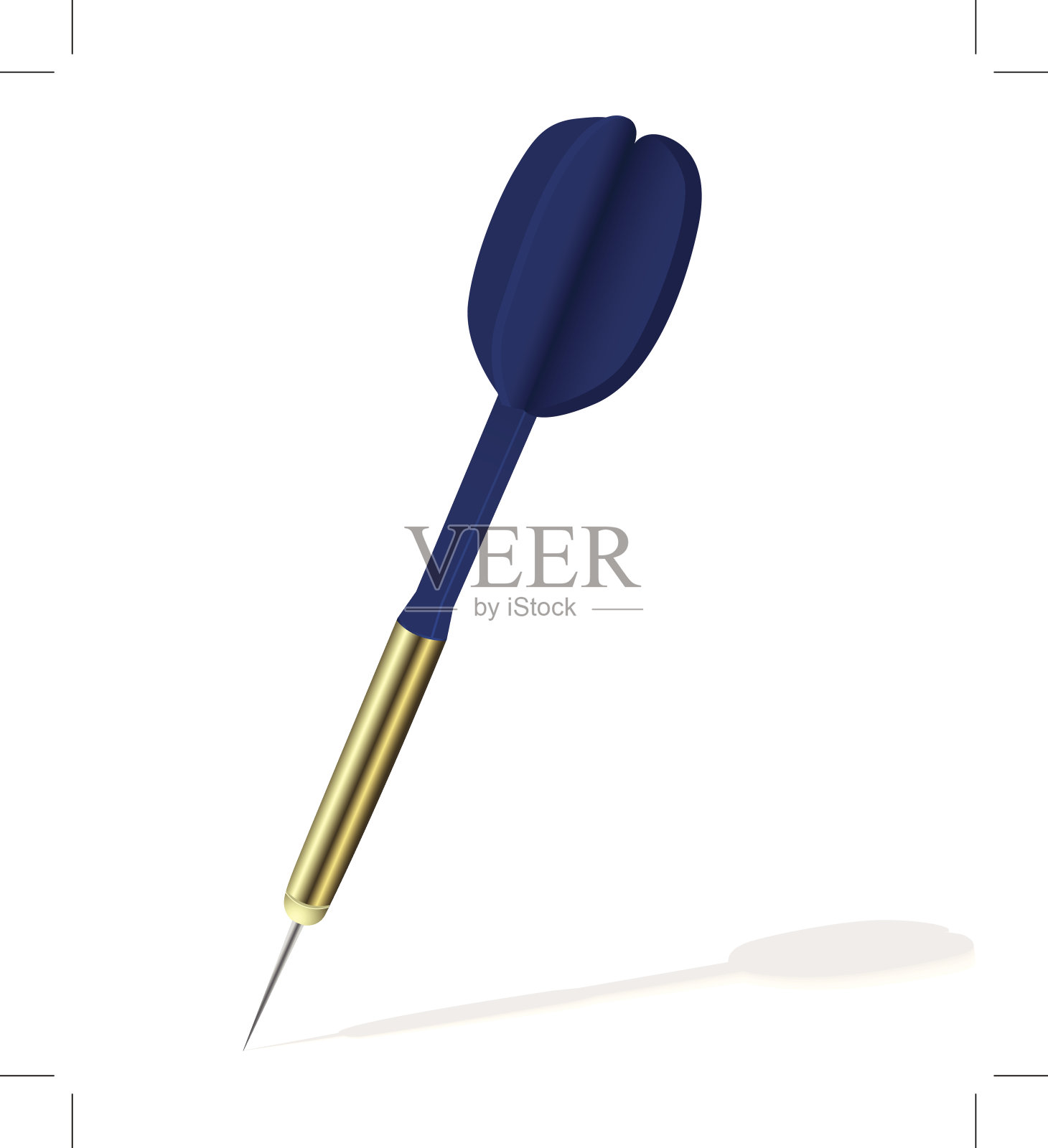 飞镖插画图片素材