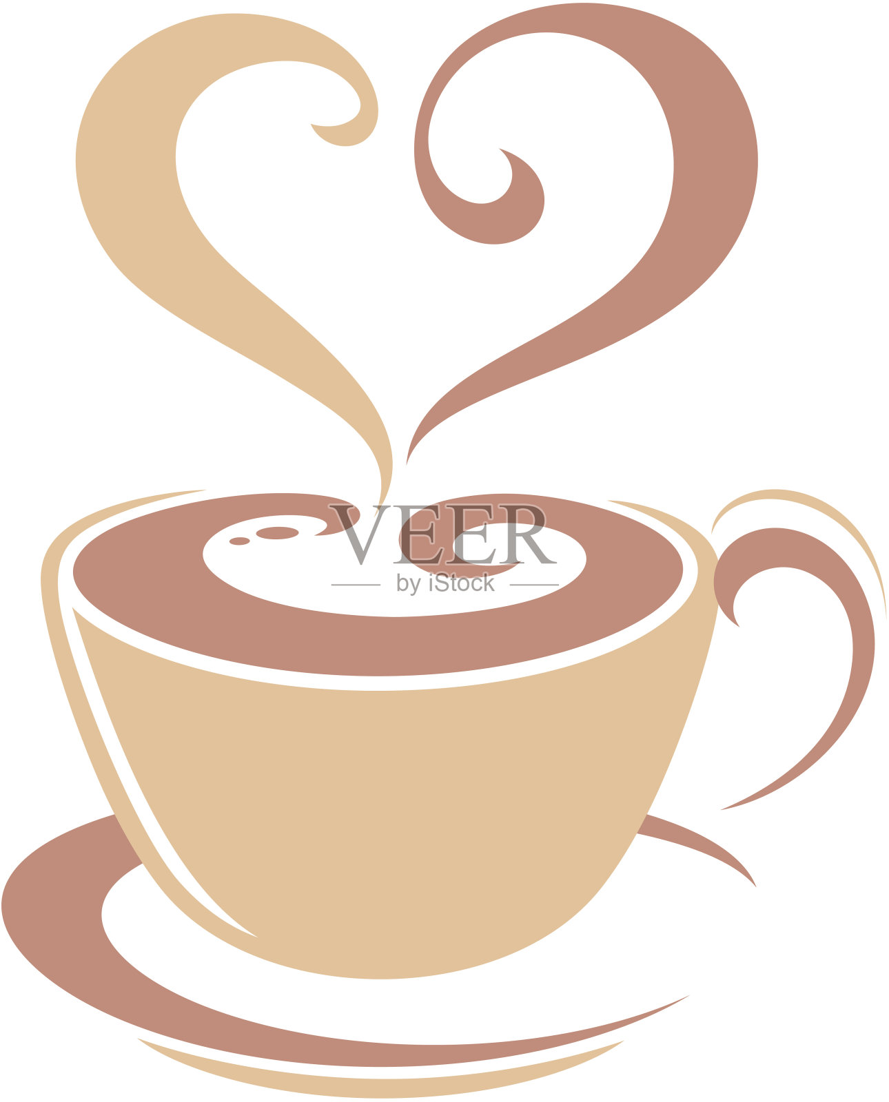 咖啡杯插画图片素材