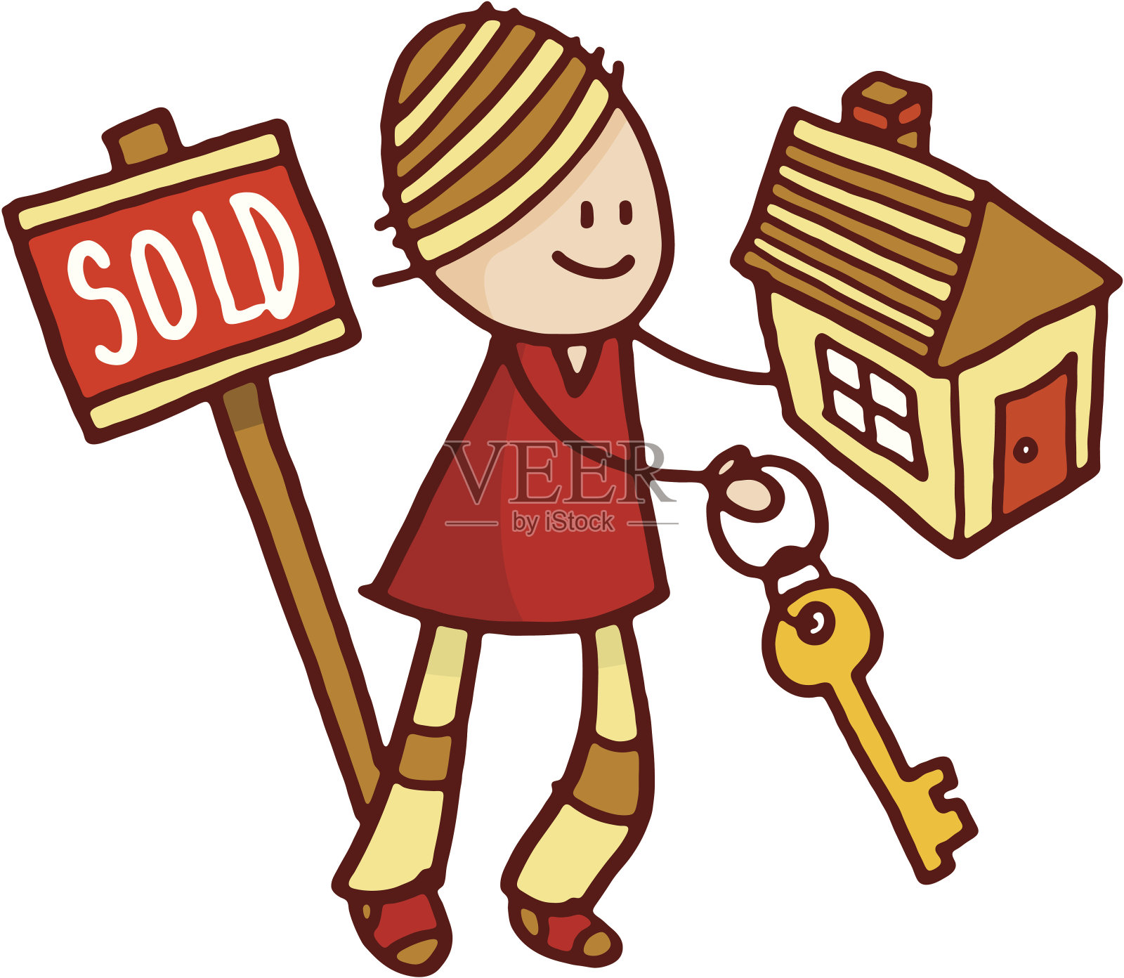 房地产插画图片素材