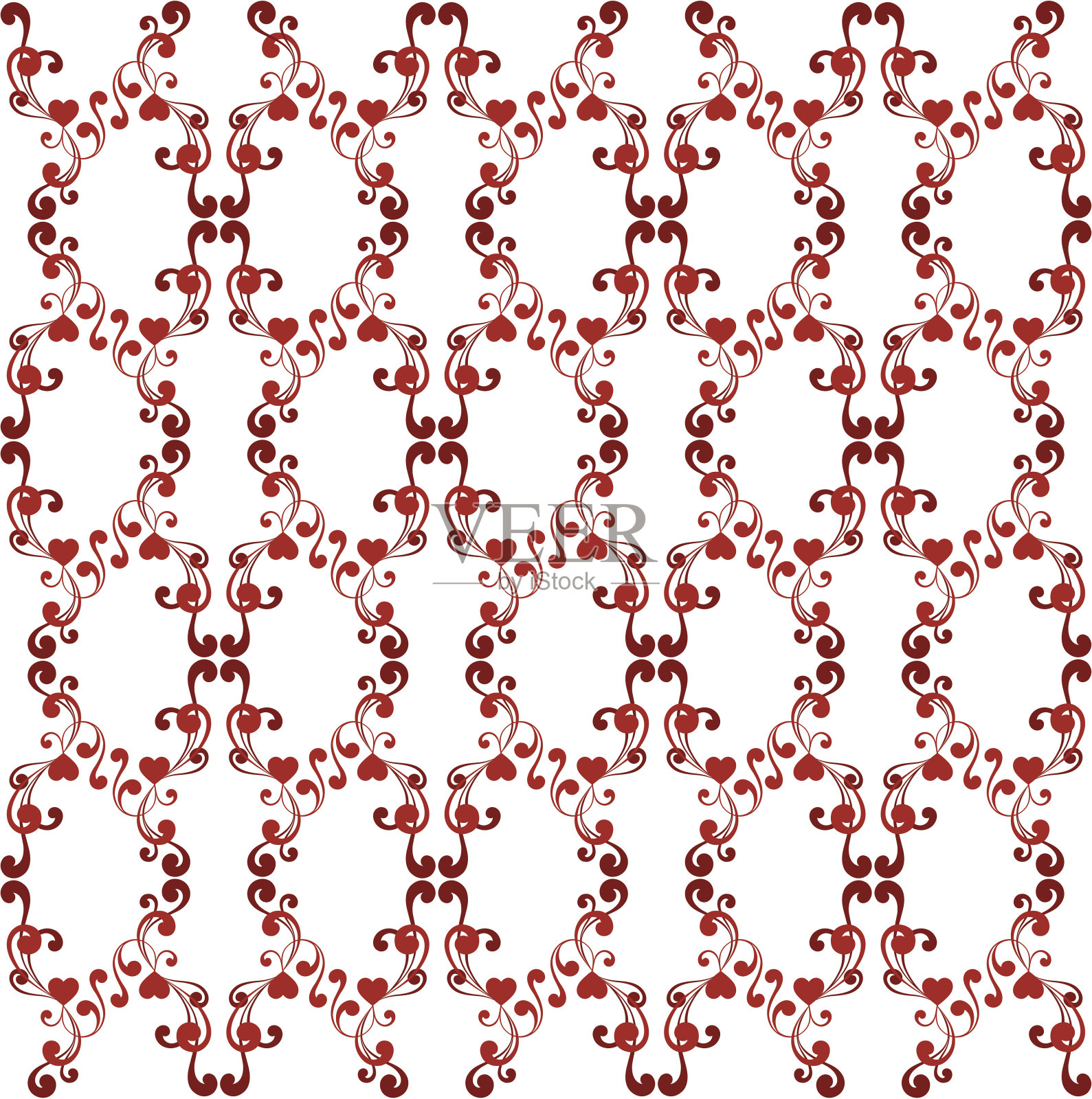 无缝的锦缎壁纸插画图片素材