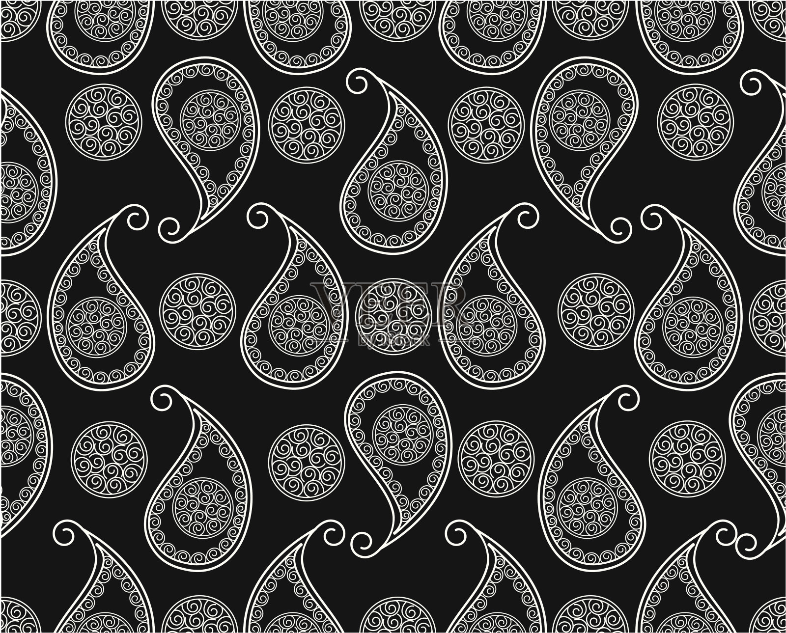 无缝设计插画图片素材