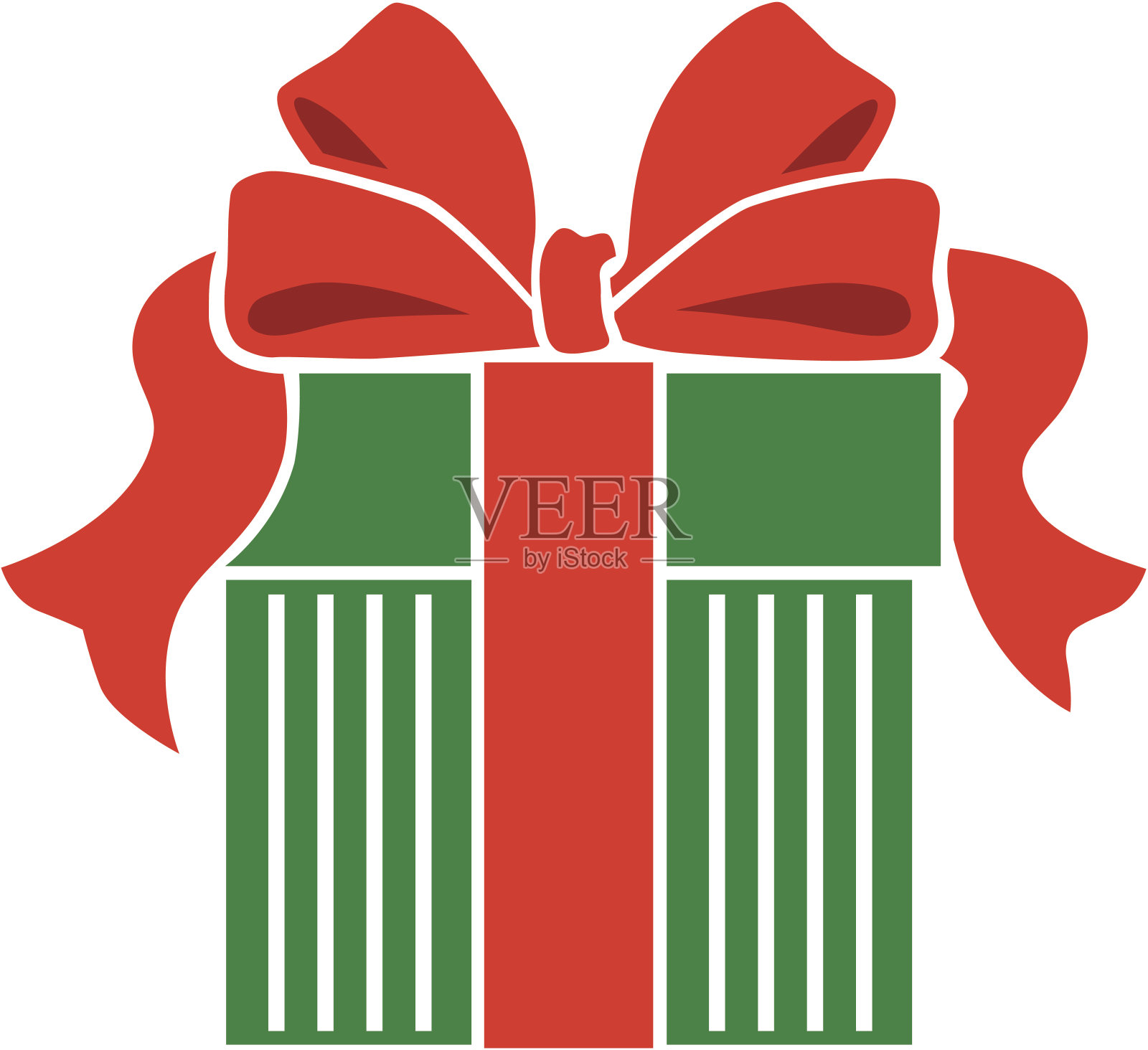 圣诞礼物插画图片素材