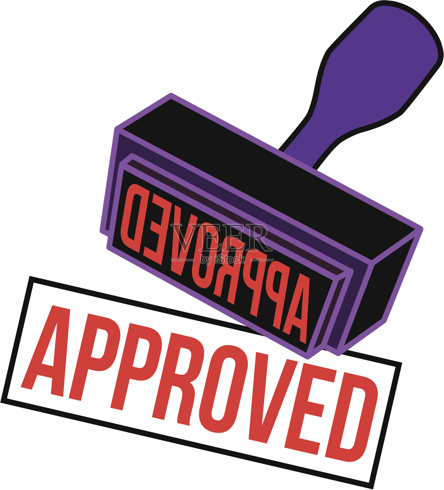 批准的邮票设计元素图片