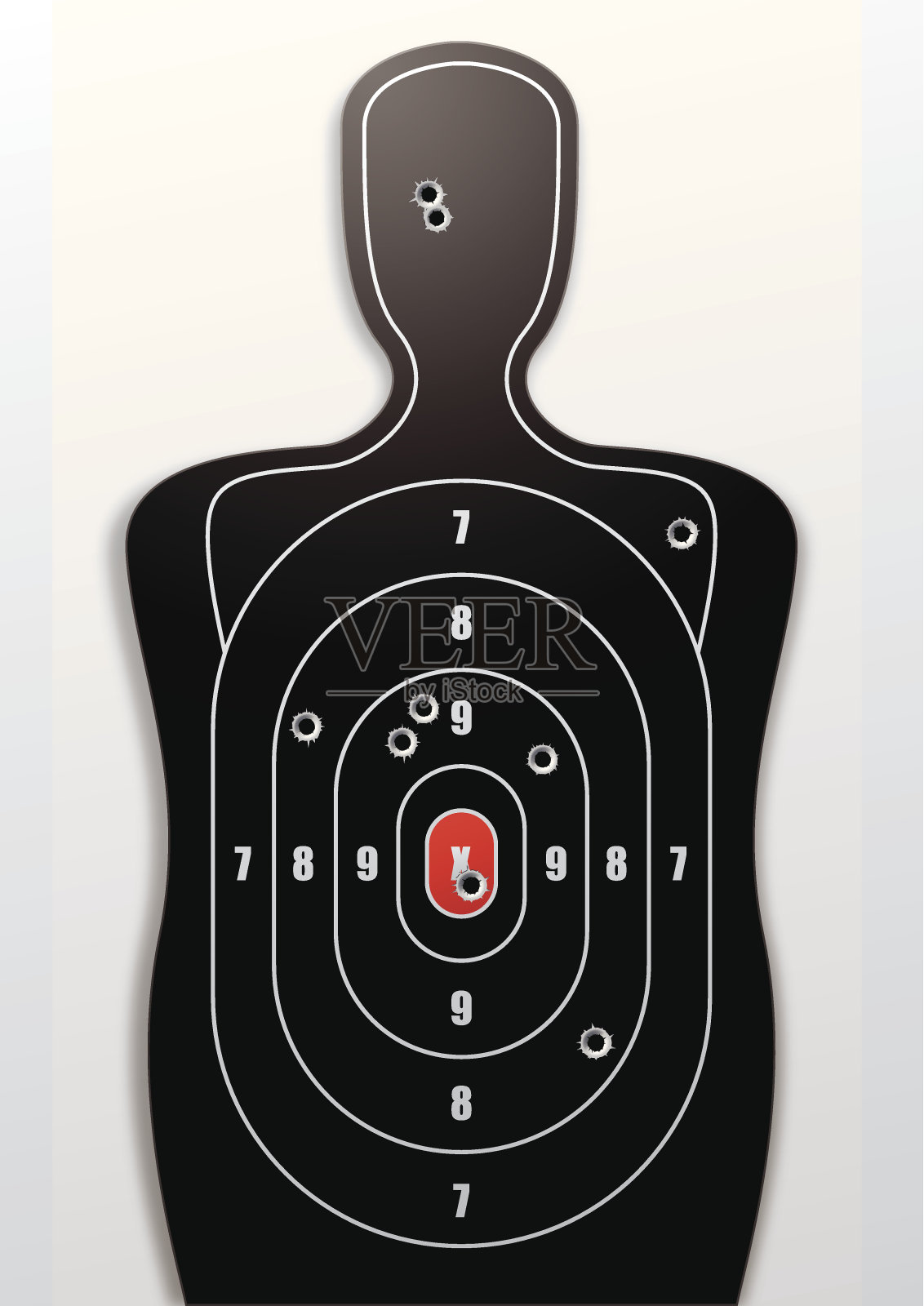 射击目标设计元素图片