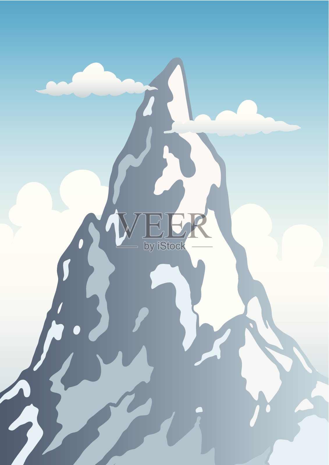 山插画图片素材